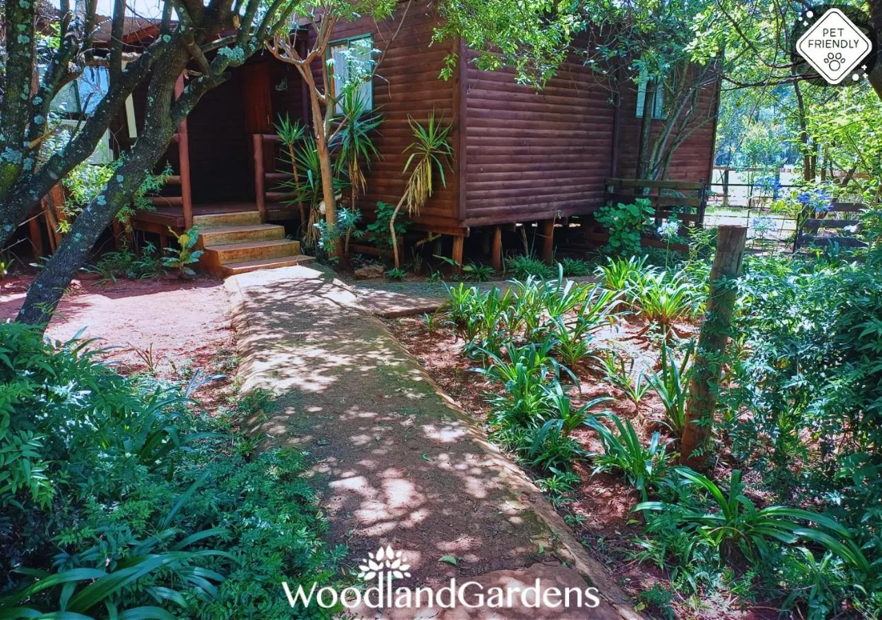 Property building in Woodland Gardens Self catering Pet Friendly Lodge