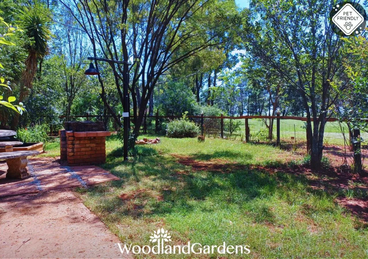 BBQ facilities in Woodland Gardens Self catering Pet Friendly Lodge