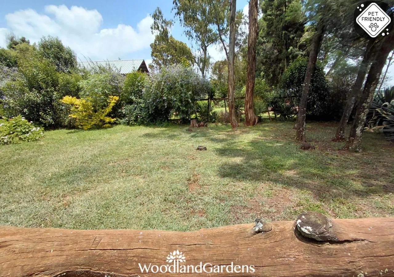 Garden in Woodland Gardens Self catering Pet Friendly Lodge