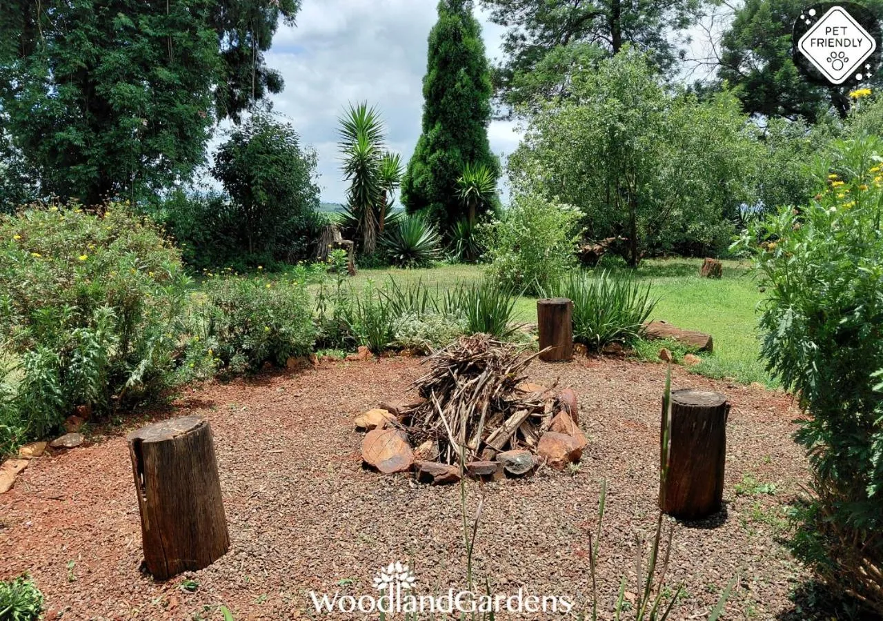 Garden in Woodland Gardens Self catering Pet Friendly Lodge