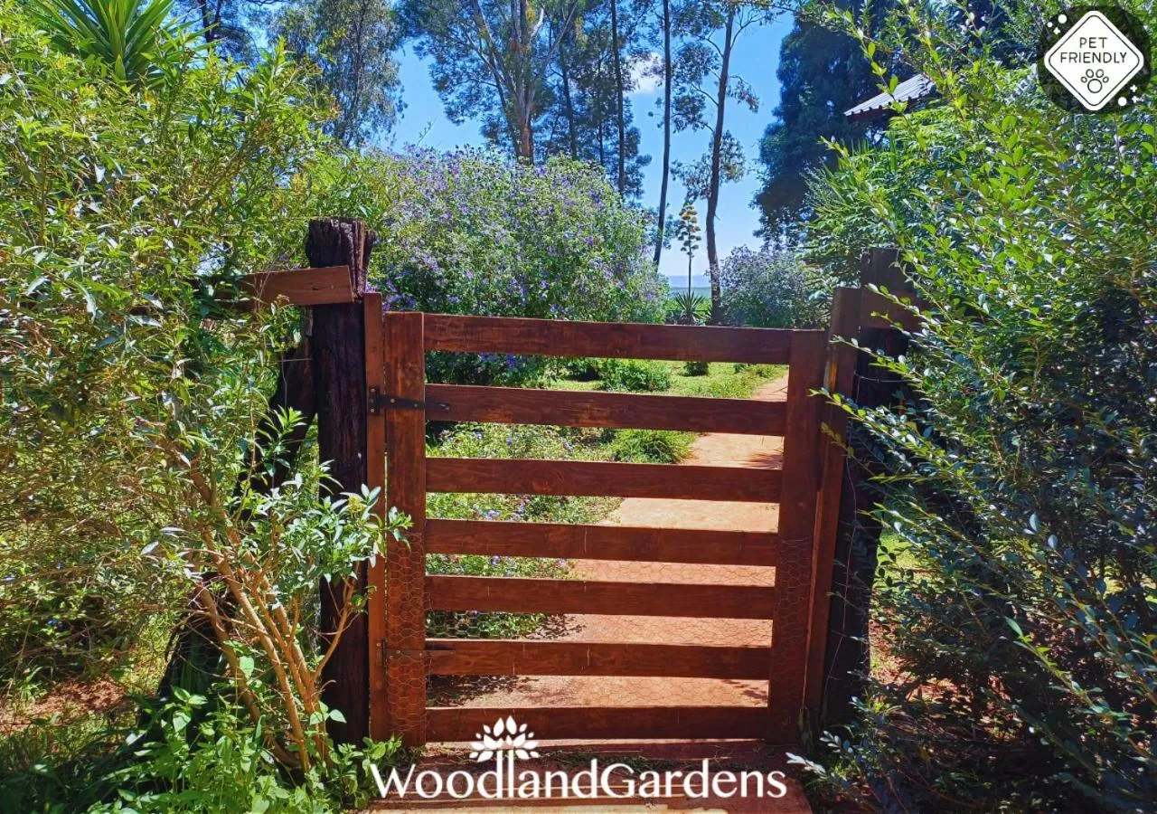 Garden in Woodland Gardens Self catering Pet Friendly Lodge