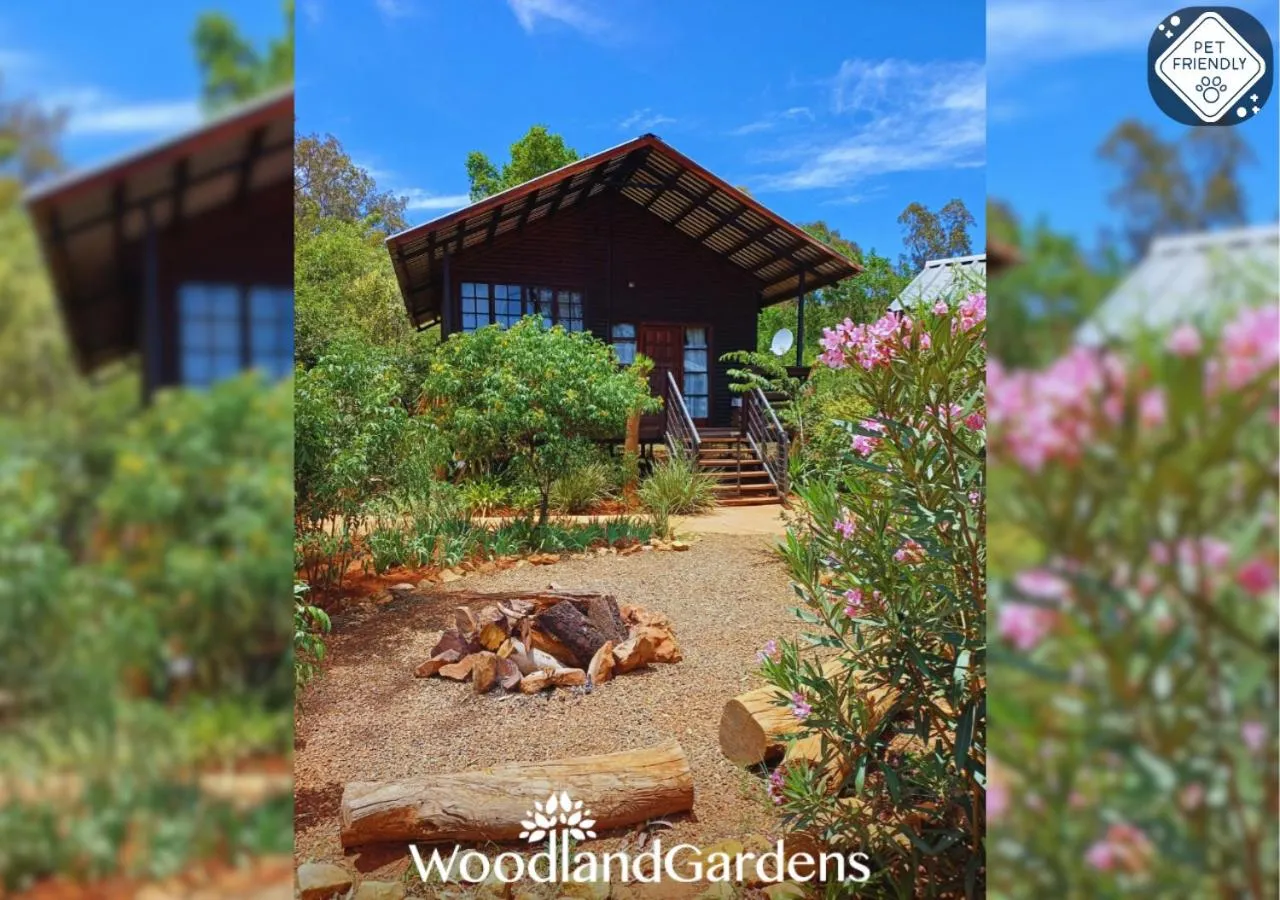 Property building in Woodland Gardens Self catering Pet Friendly Lodge