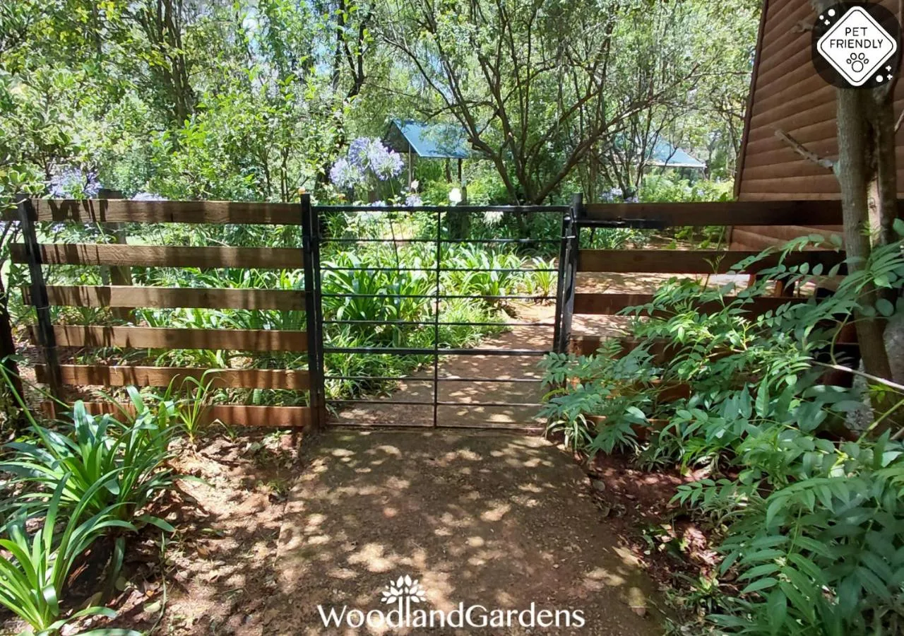 Facade/entrance in Woodland Gardens Self catering Pet Friendly Lodge