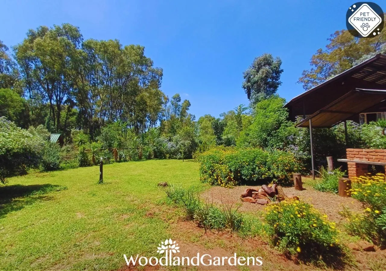 BBQ facilities in Woodland Gardens Self catering Pet Friendly Lodge