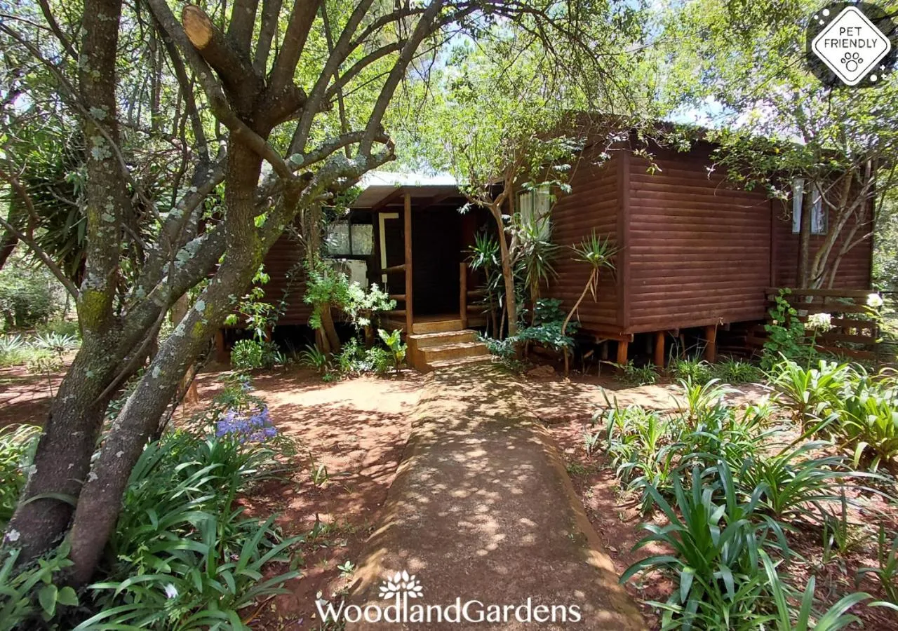Property building in Woodland Gardens Self catering Pet Friendly Lodge