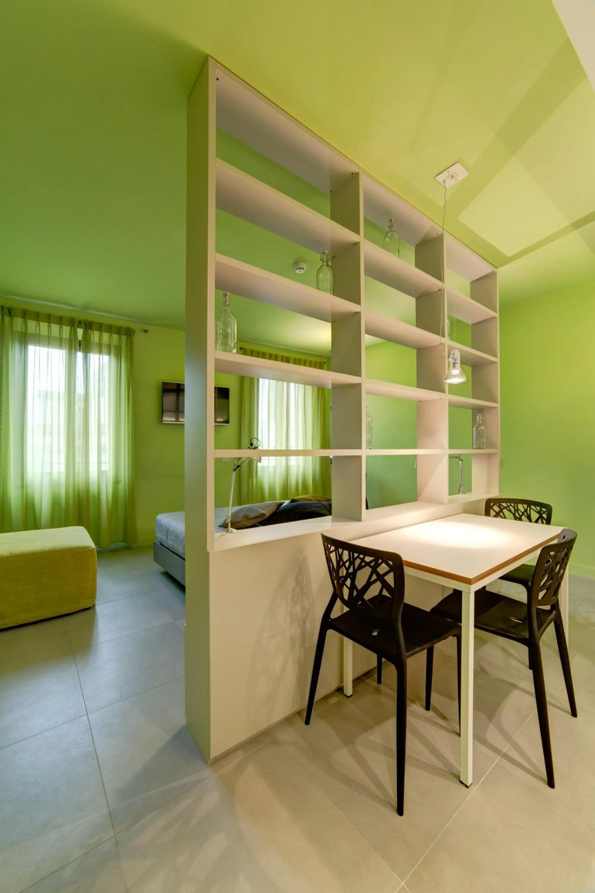 Bed in Palazzo Mannaioni Suites