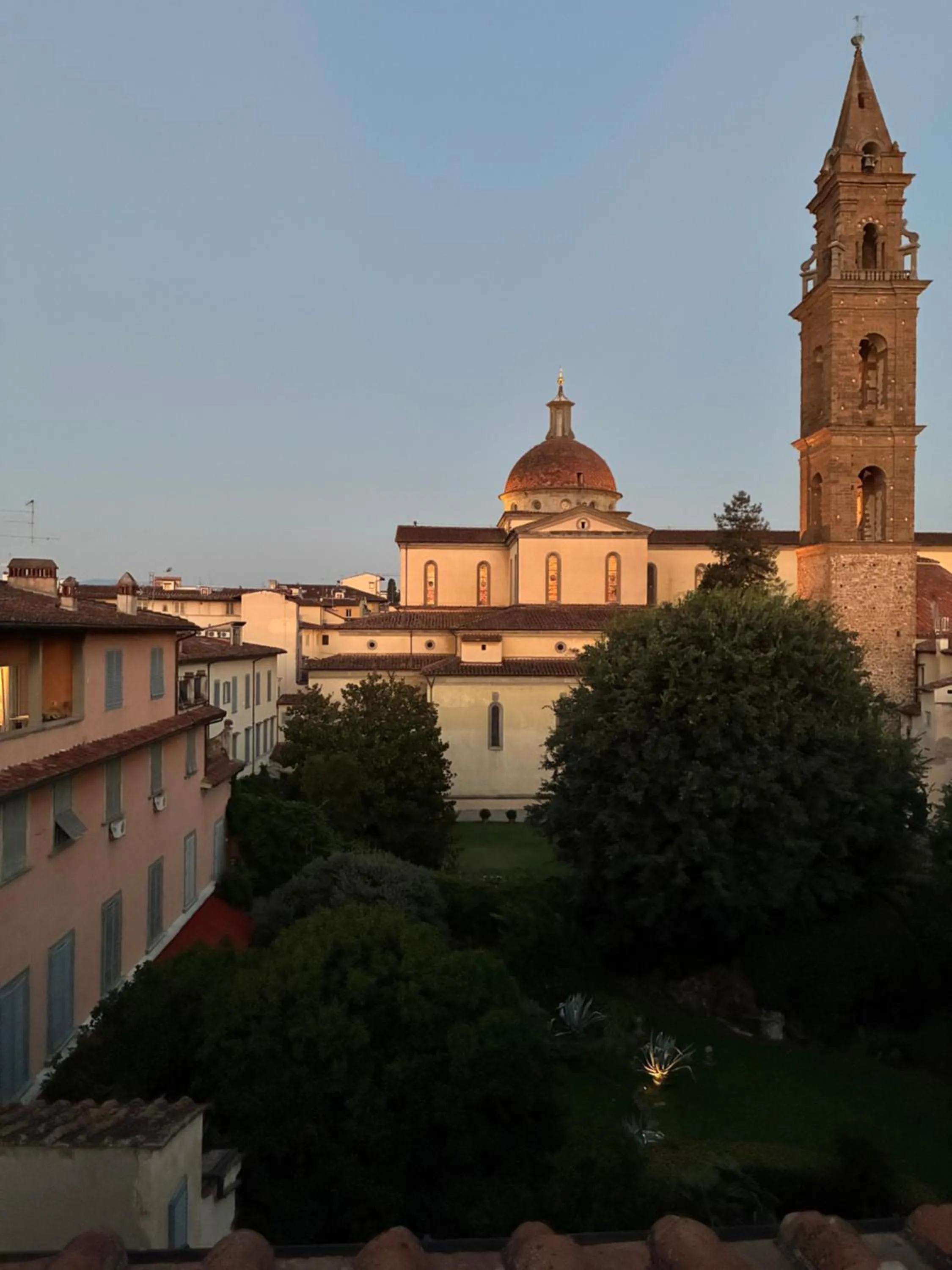 Garden view in Palazzo Mannaioni Suites