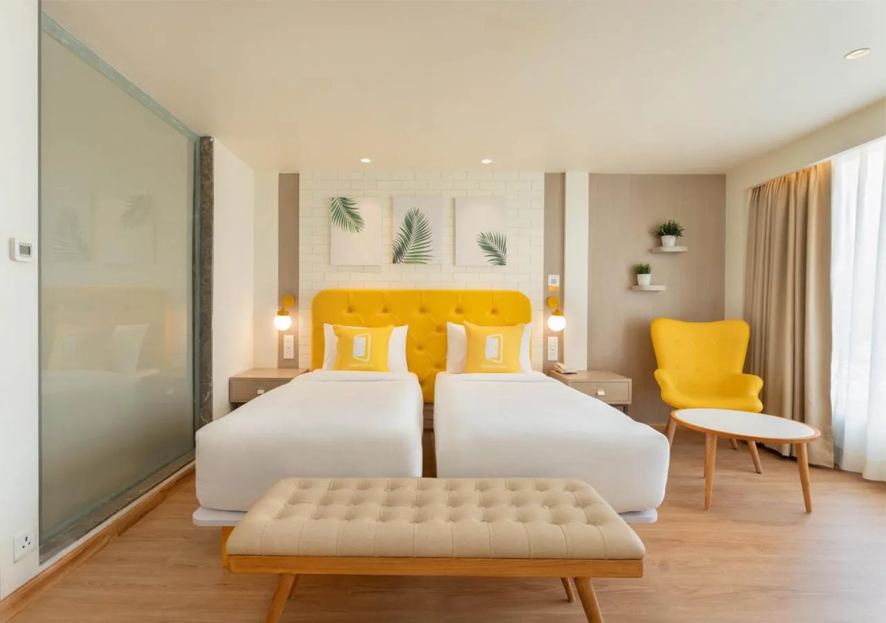 Bedroom, Bed in Bloom Boutique l Dal Lake