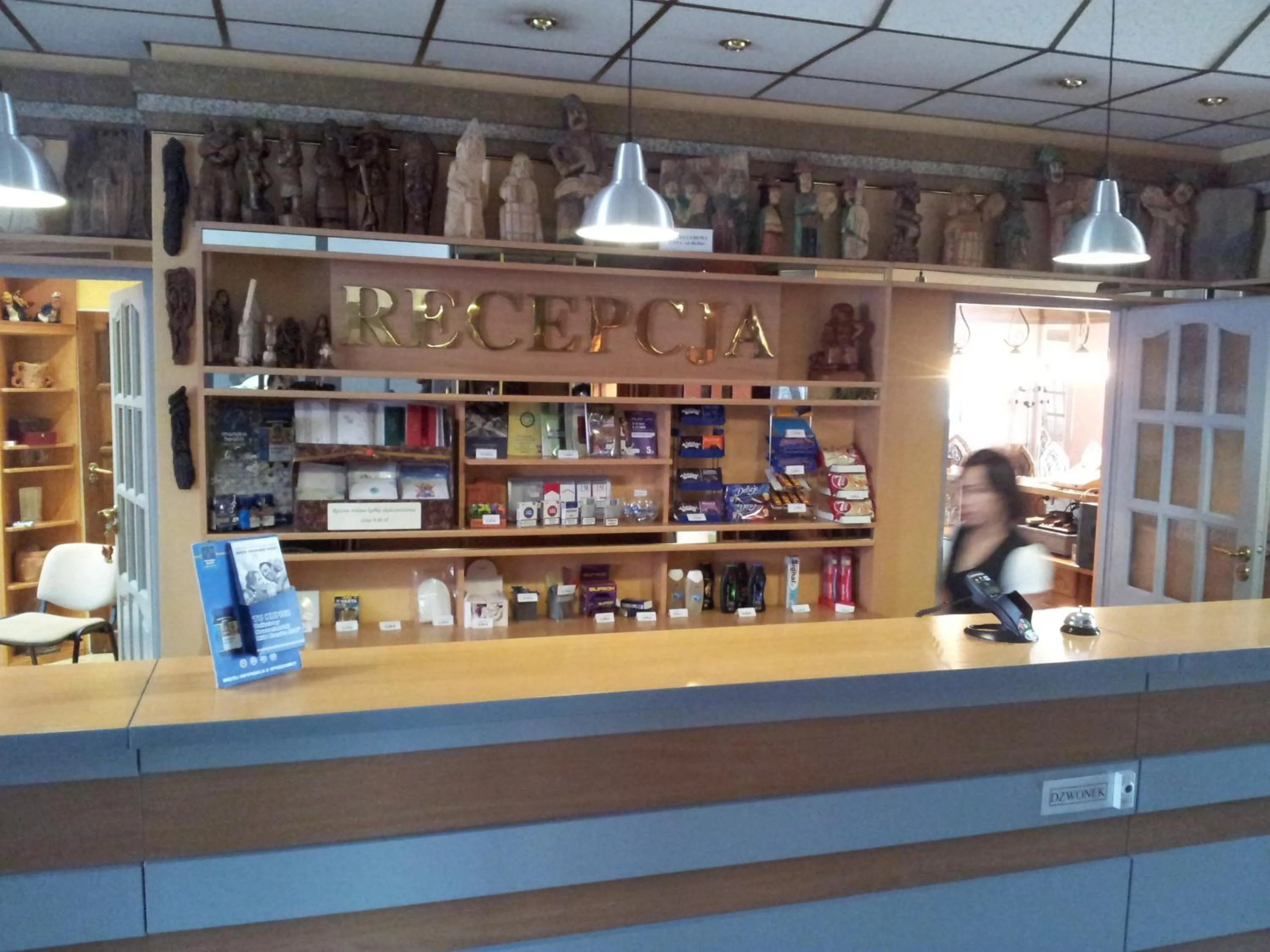 Lobby or reception in Hotel Staropolski