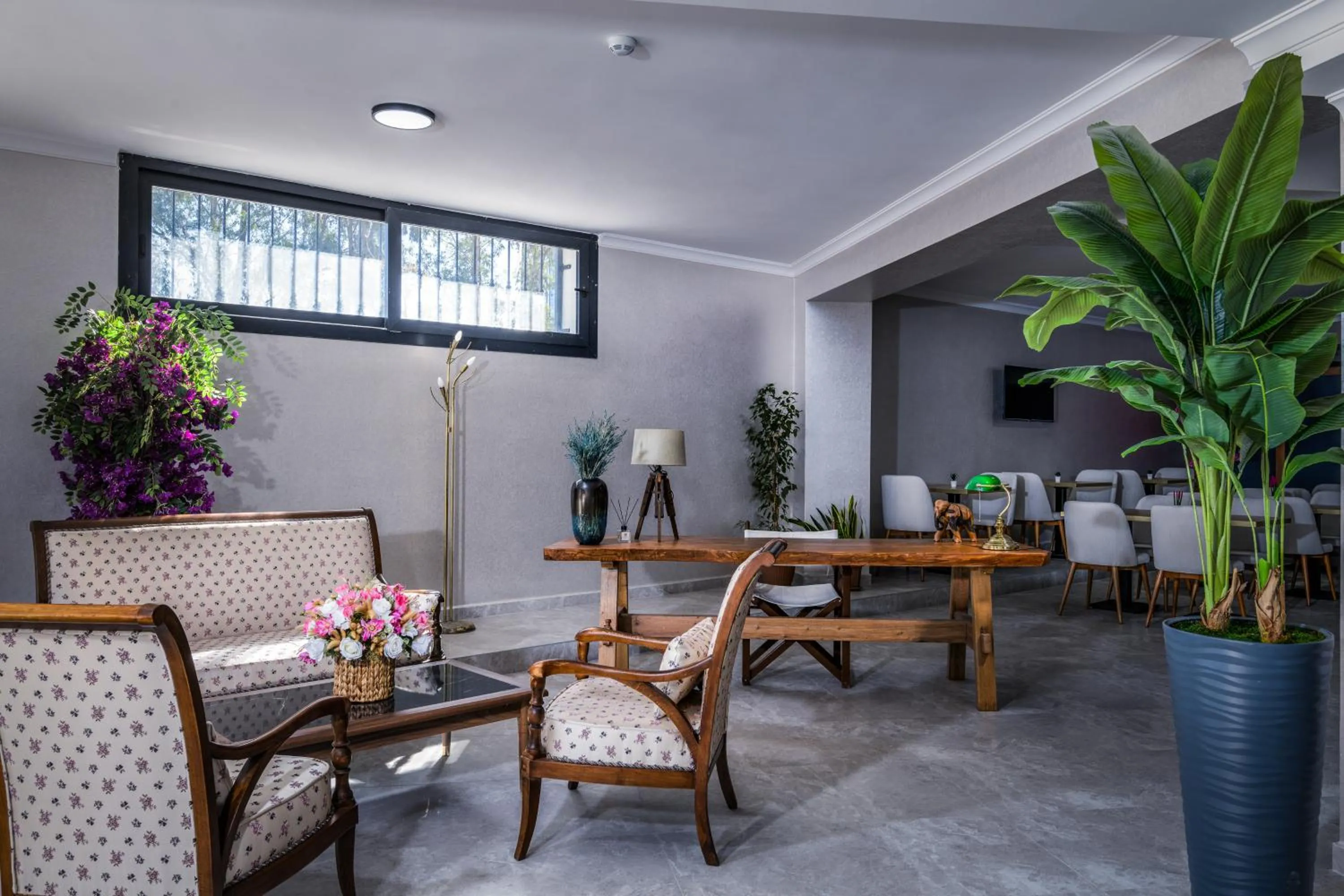 Seating area in sh hotel business