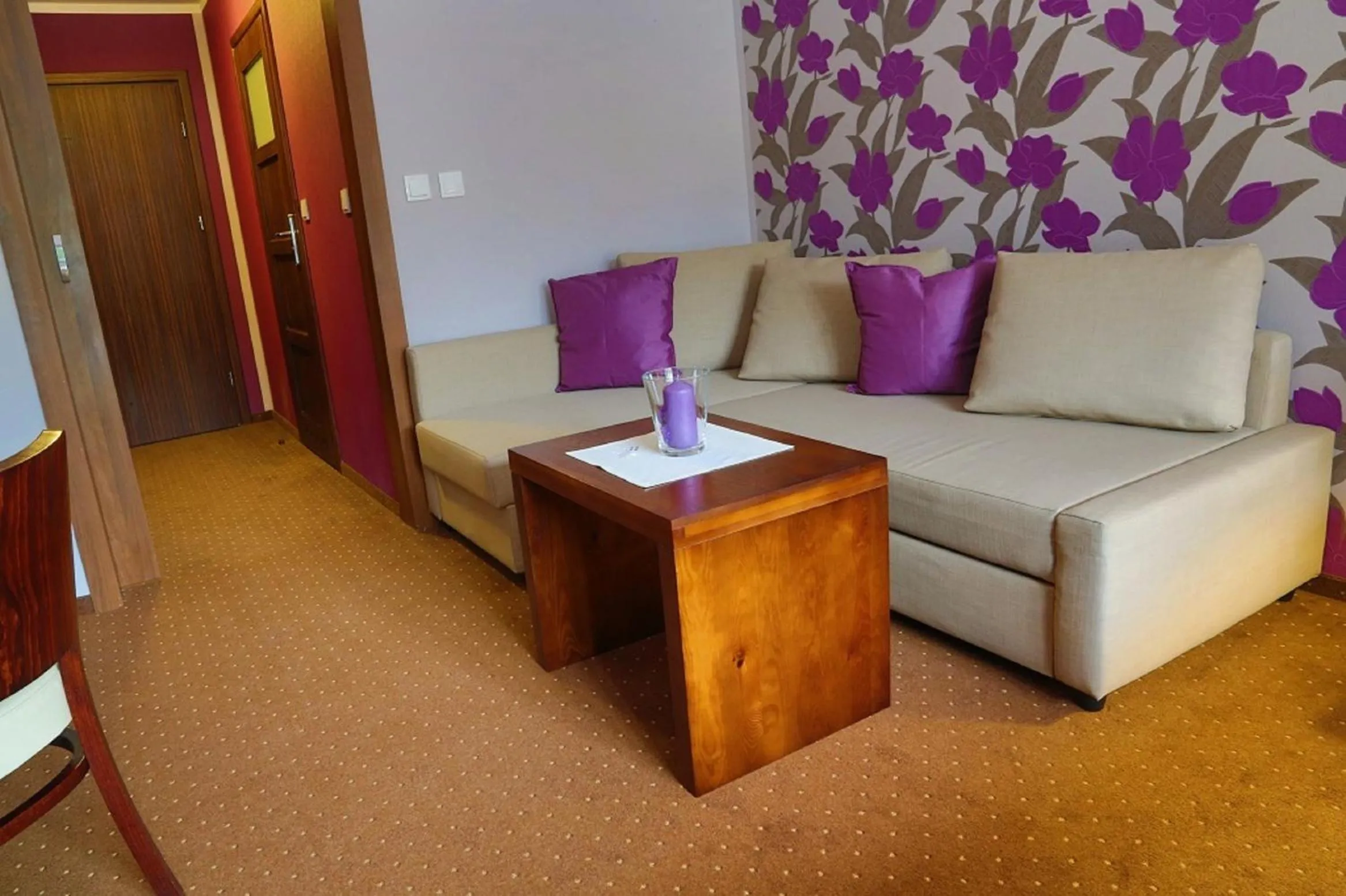 Seating area in Pod Wzgórzem Bed & Breakfast