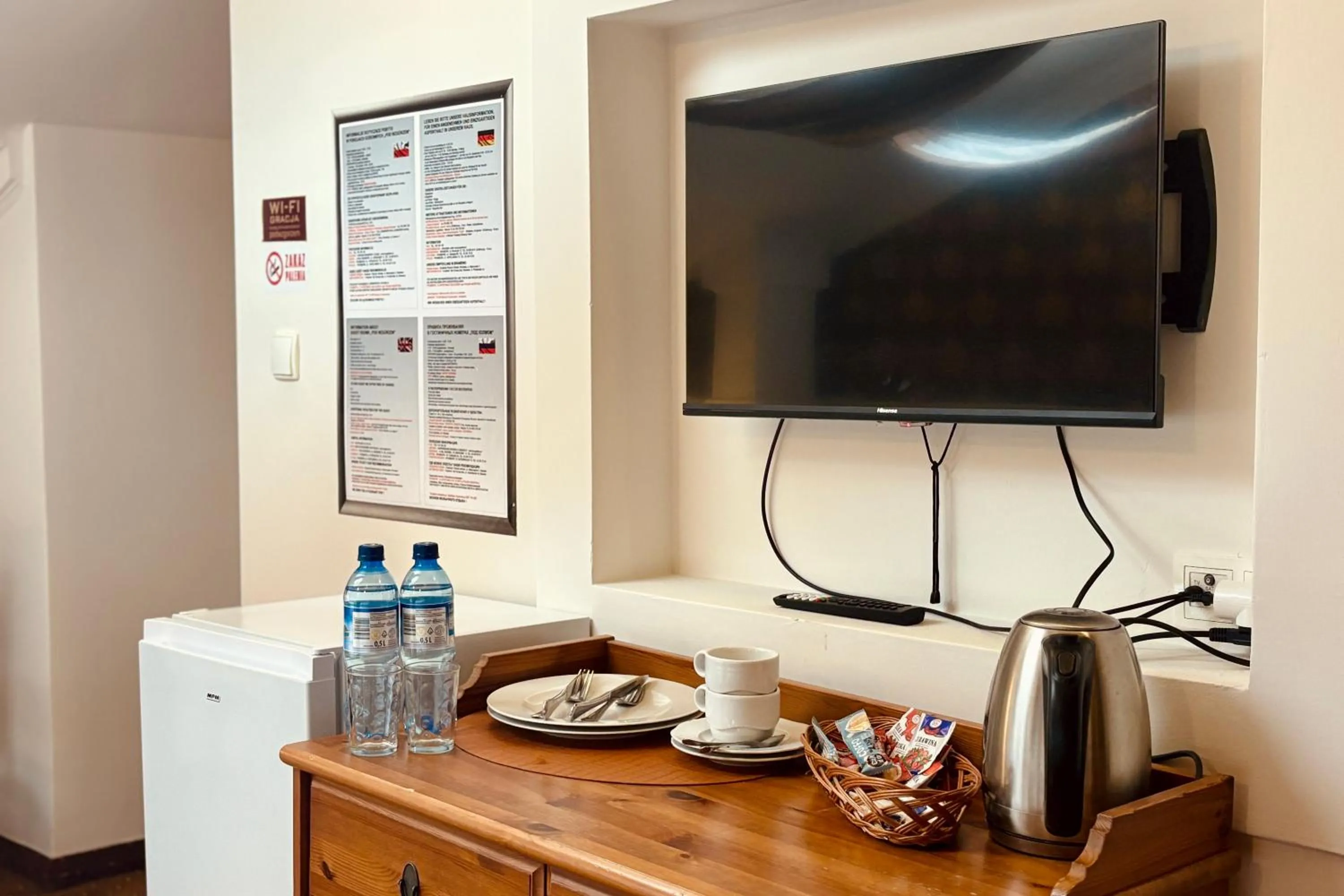 Coffee/tea facilities in Pod Wzgórzem Bed & Breakfast
