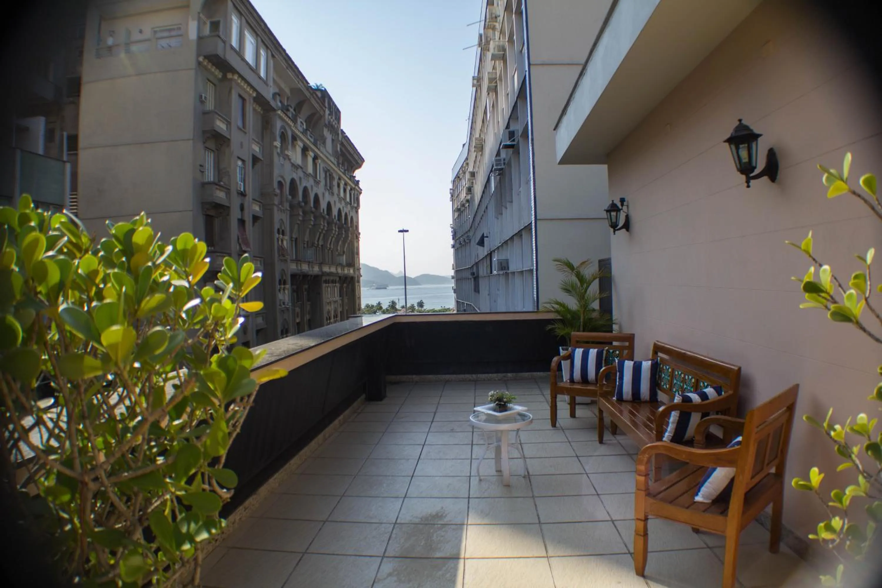 Balcony/Terrace in Hotel Regina Rio de Janeiro