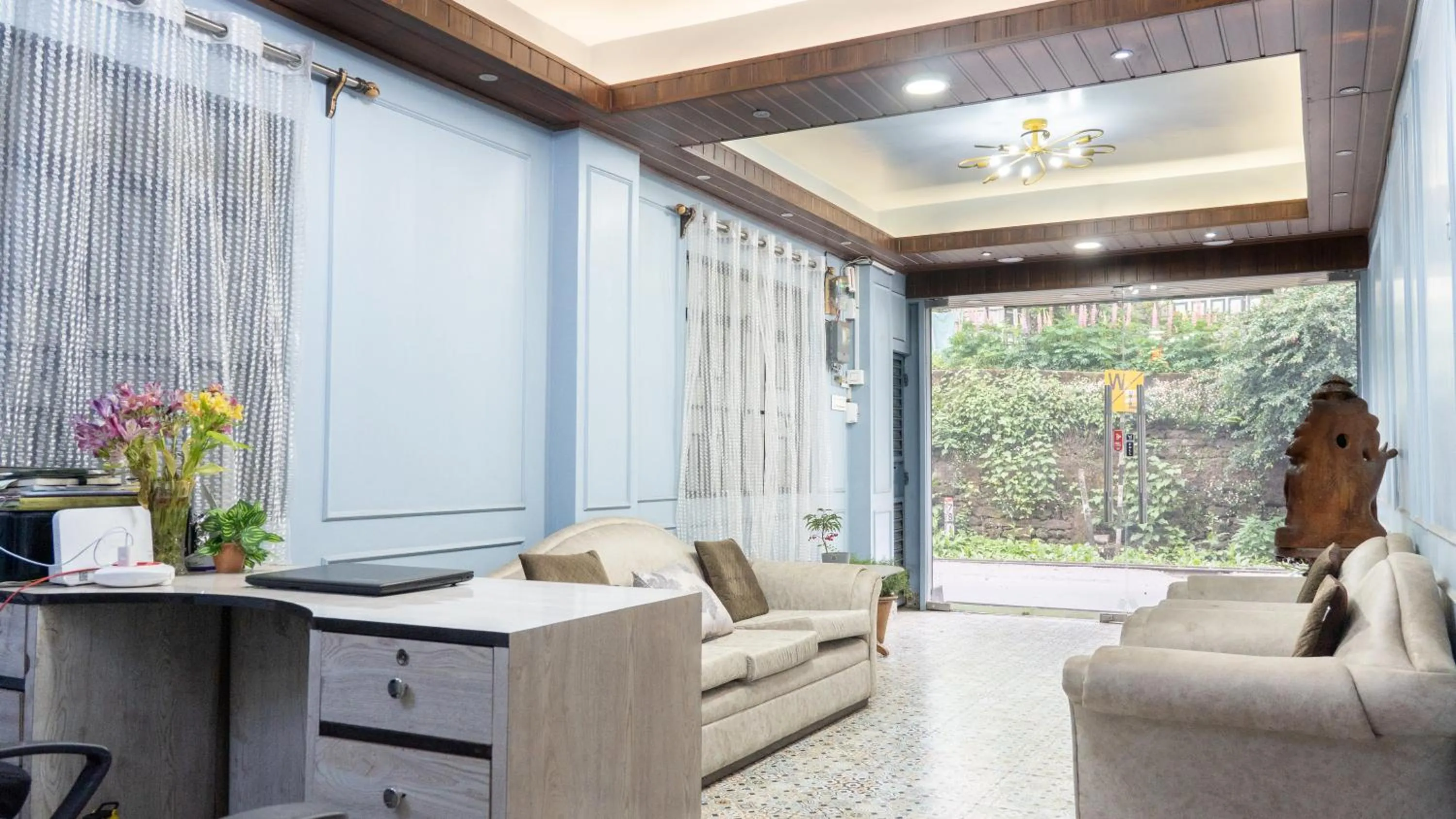 Seating area in Darjeeling Homes The Grace