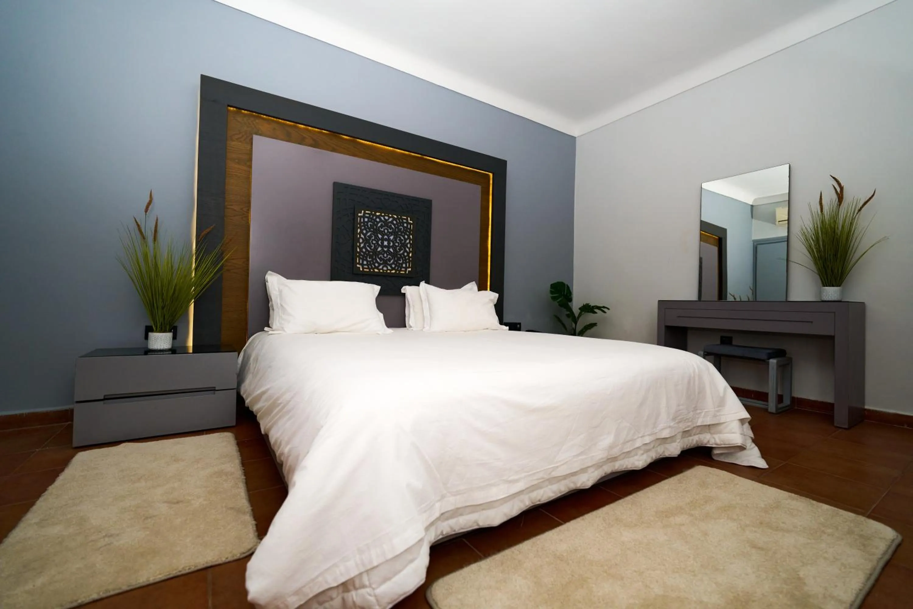 Bed in Hotel Bab Mansour