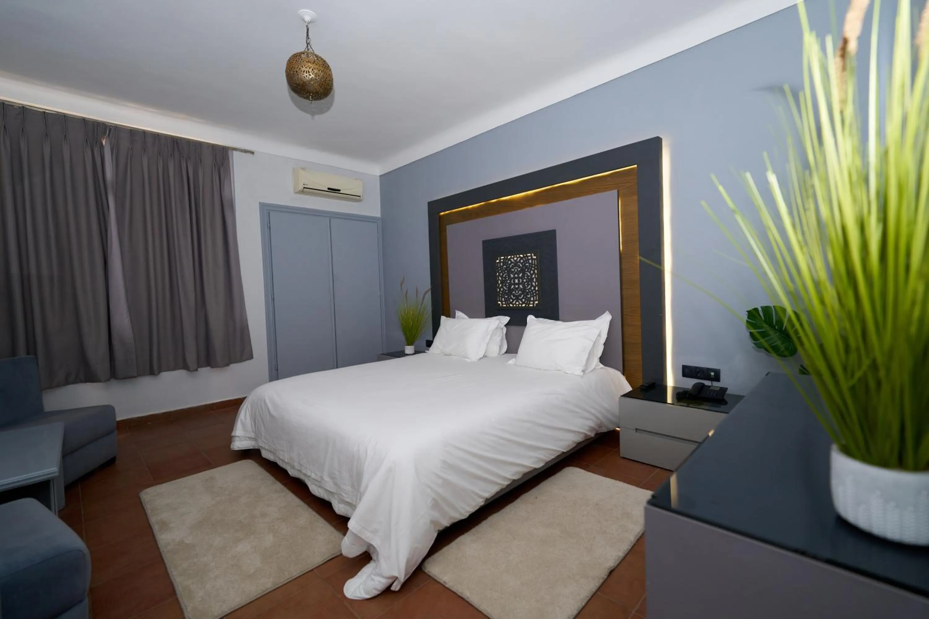 Bed in Hotel Bab Mansour