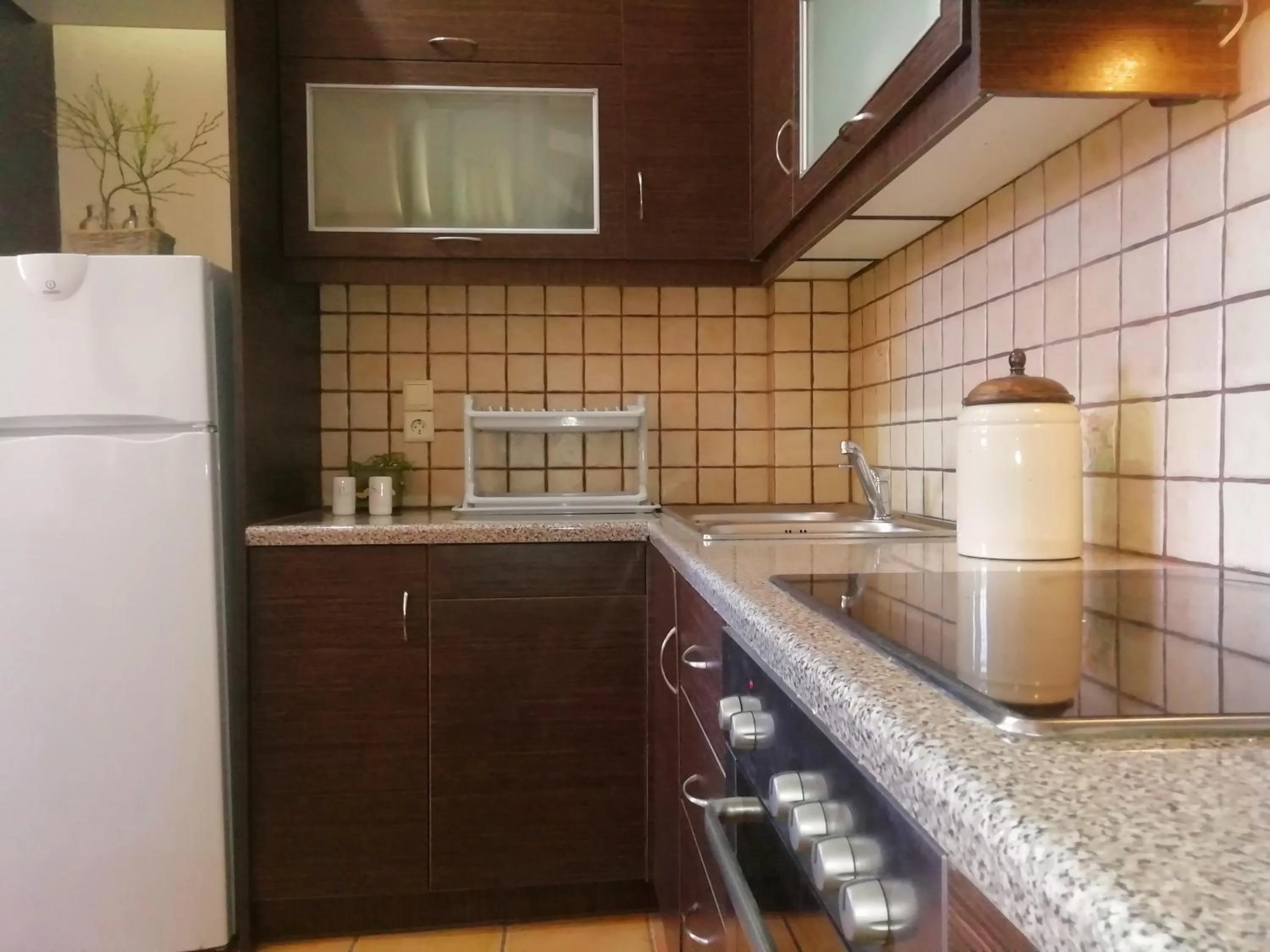 Kitchen or kitchenette in Point Twins Apartments