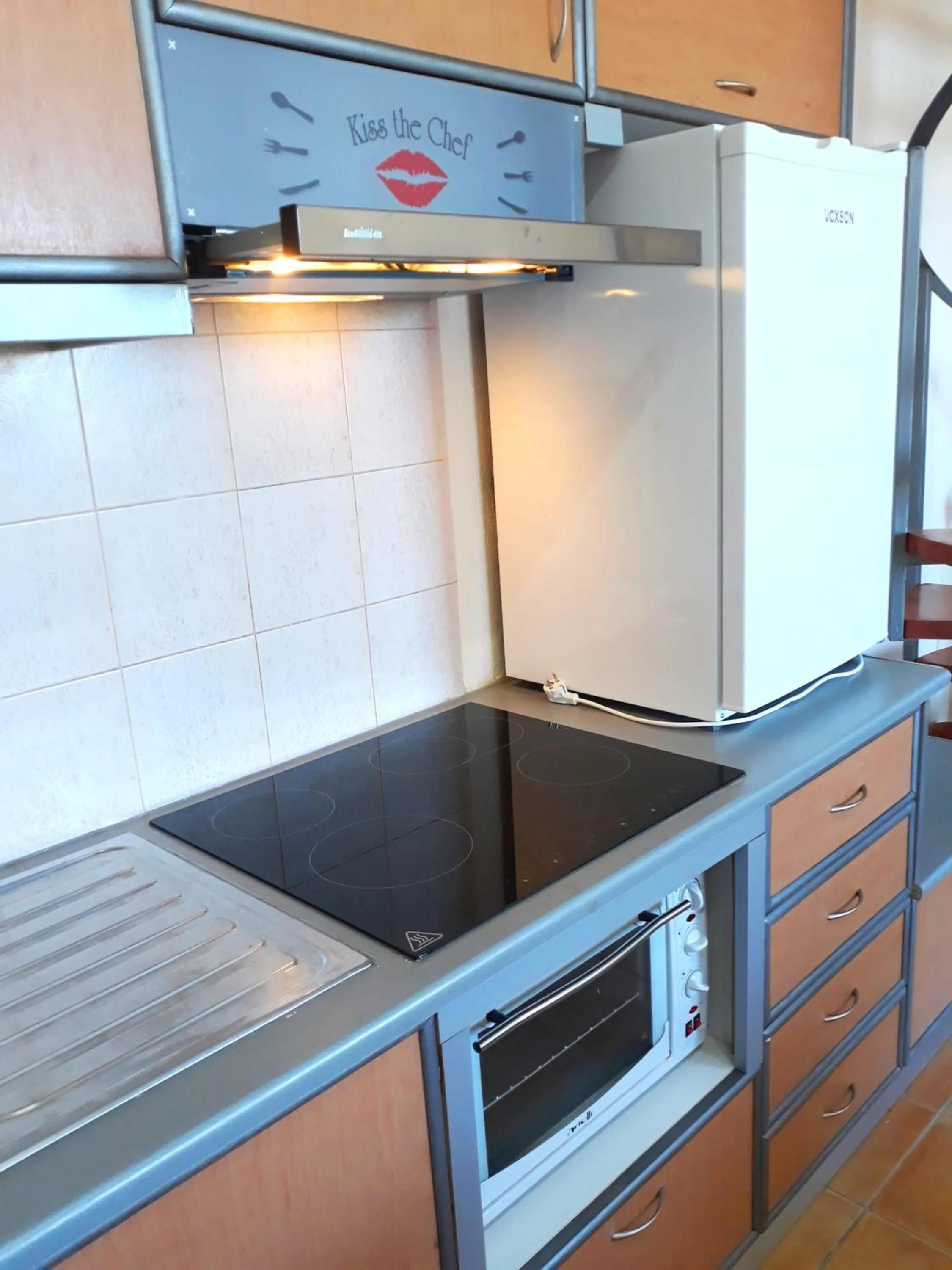 Kitchen or kitchenette in Point Twins Apartments