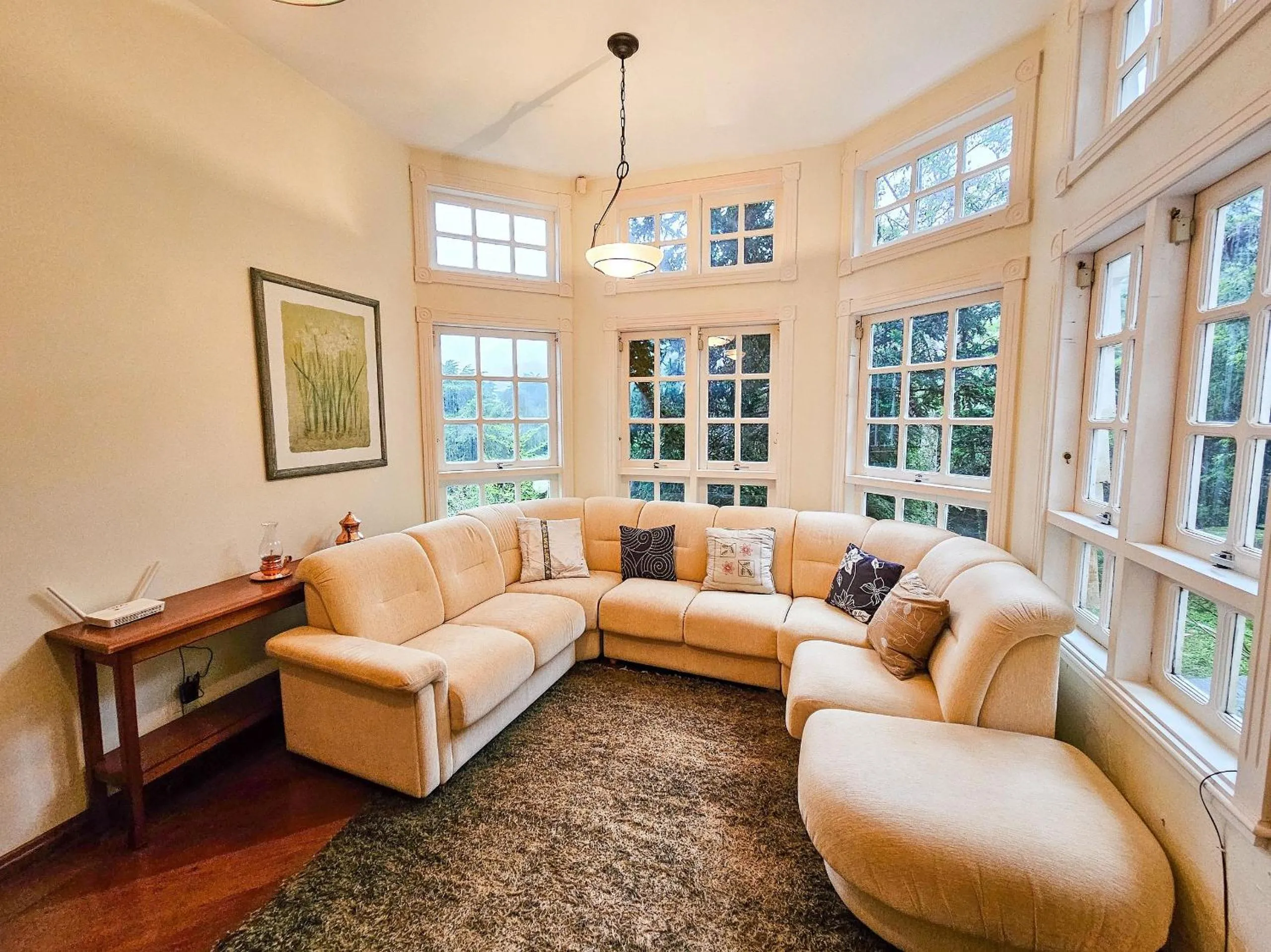 Living room in Refúgio Aurora