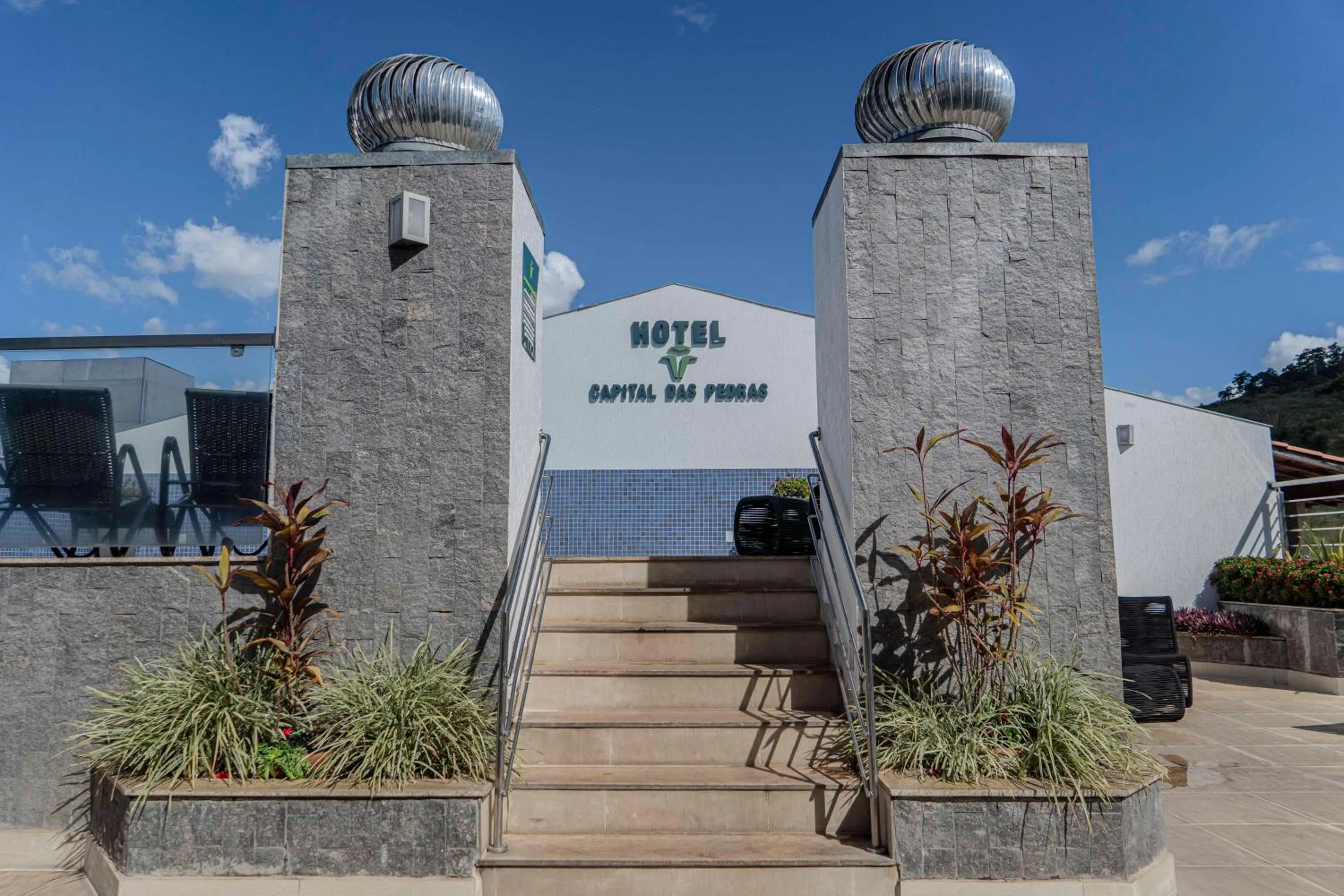 Garden in Hotel Capital Das Pedras