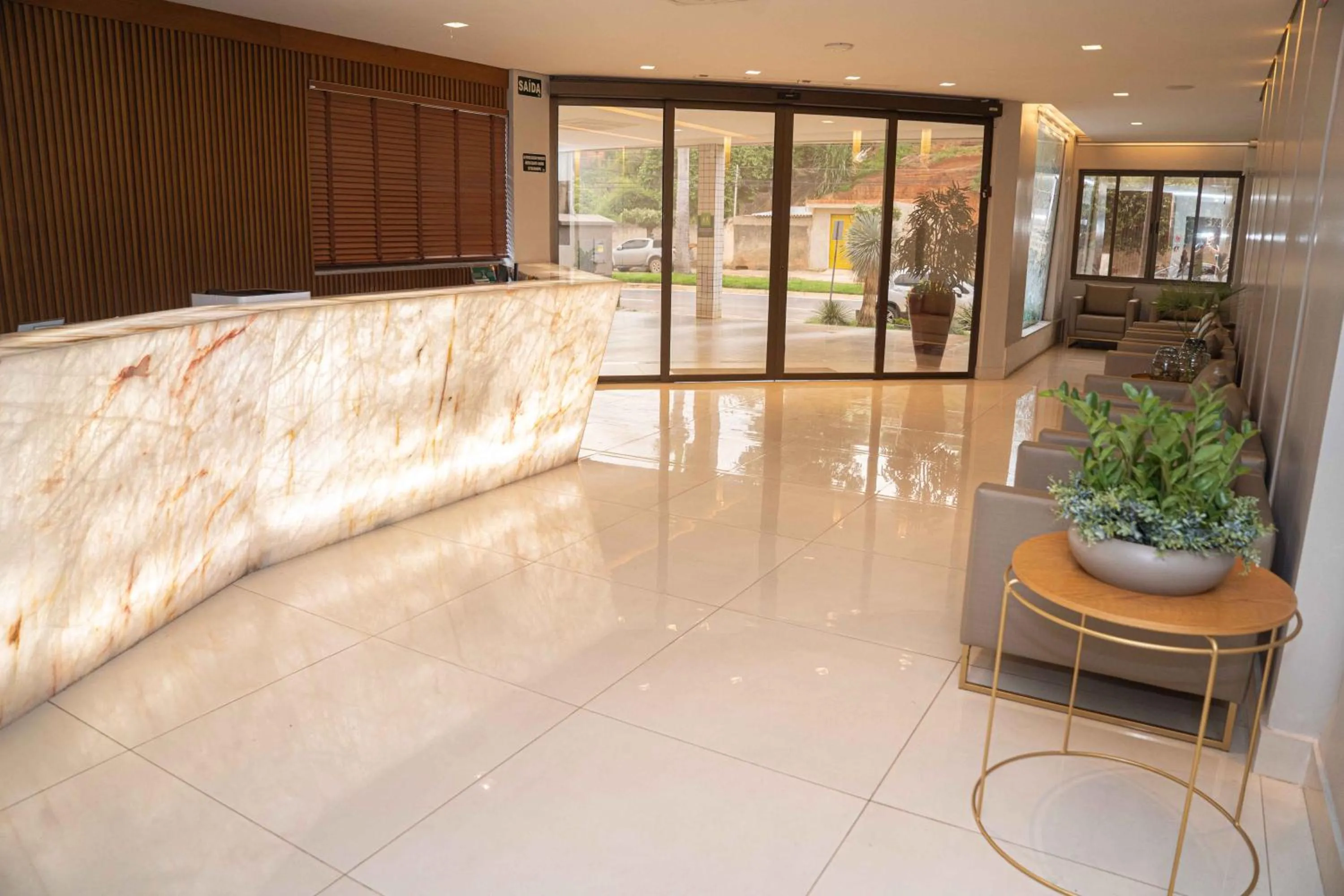 Lobby or reception in Hotel Capital Das Pedras