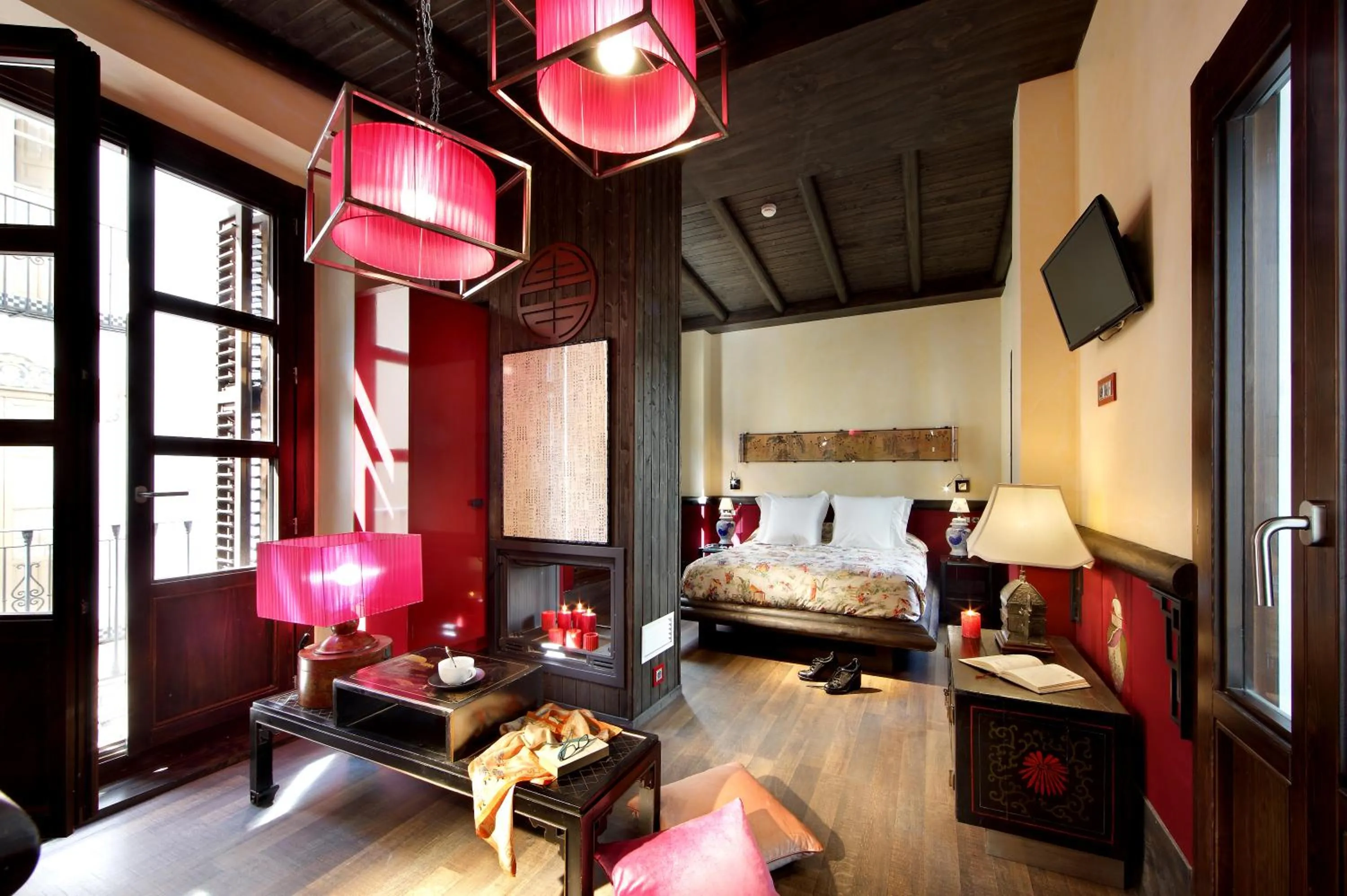 Balcony/Terrace, Bed in Casa Palacete 1822