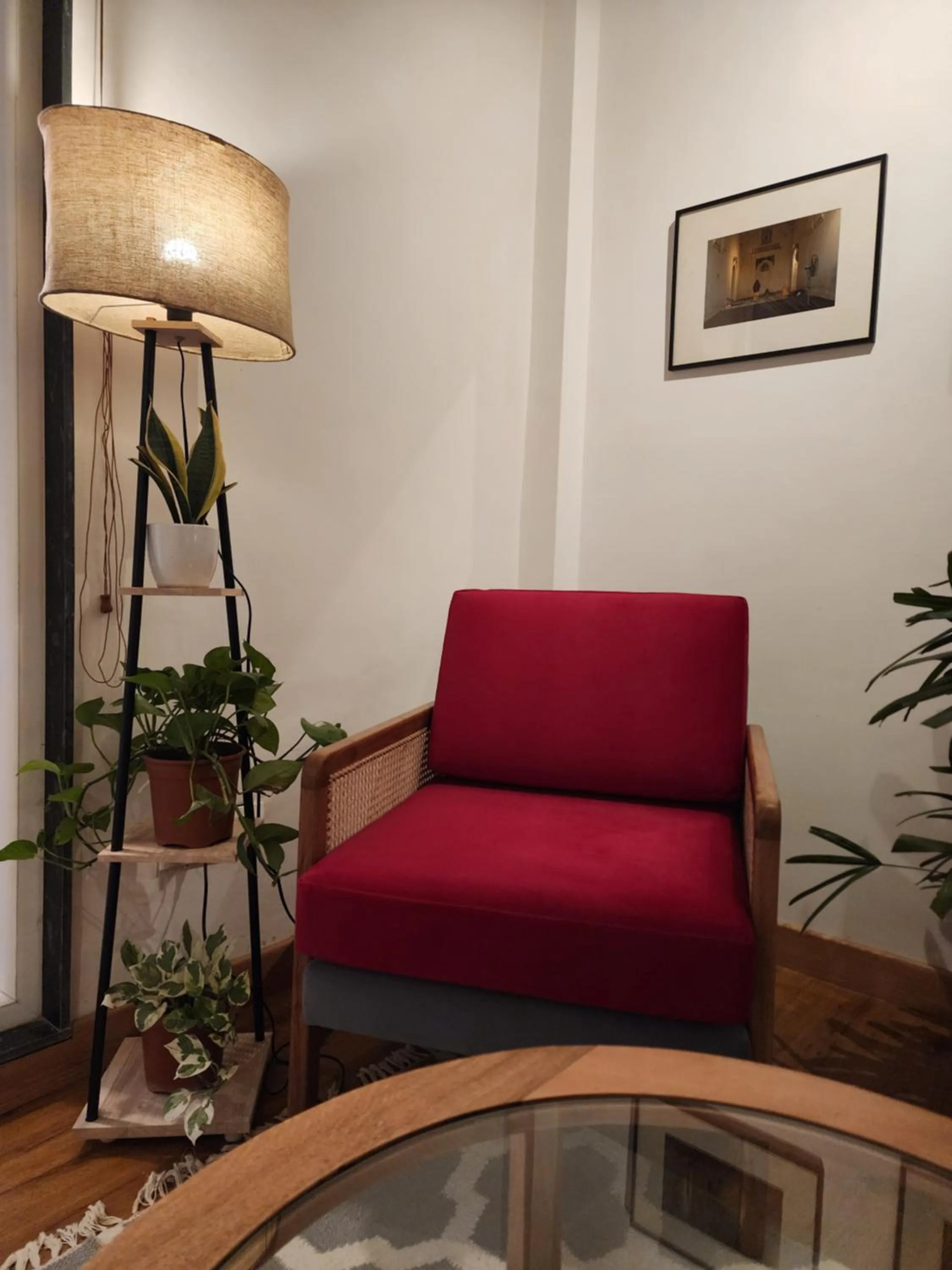 Living room in JHouse near Bhikaji