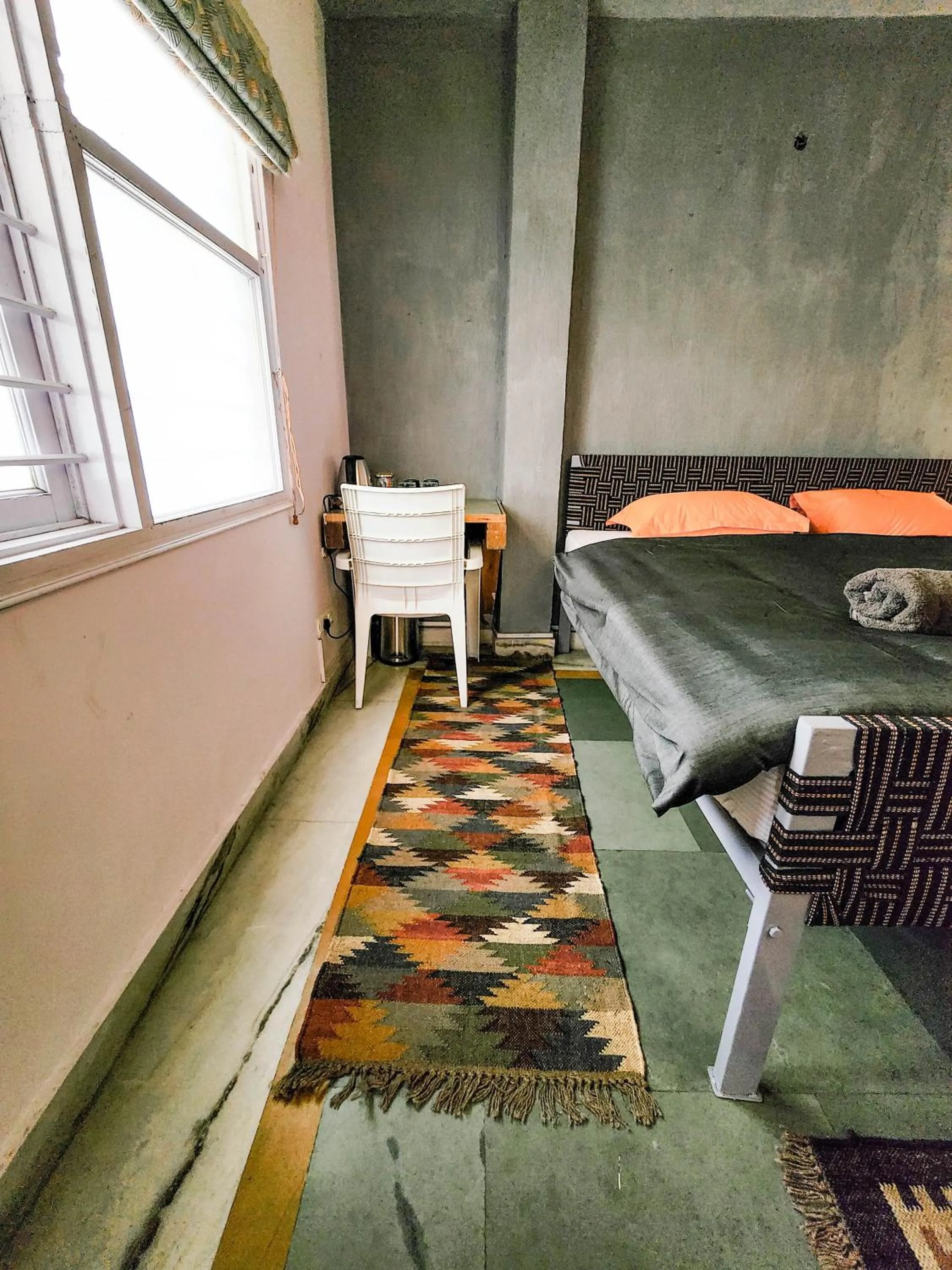 Bed in JHouse near Bhikaji