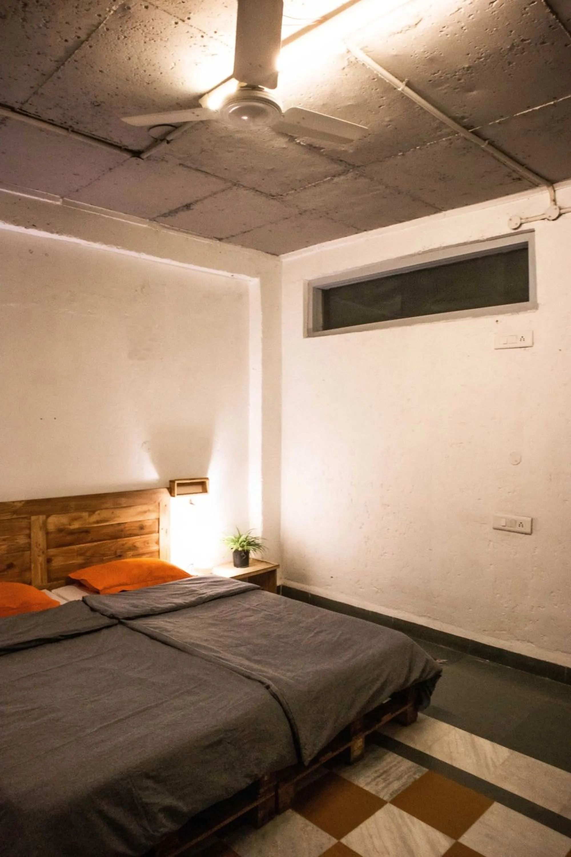 Bed in JHouse near Bhikaji