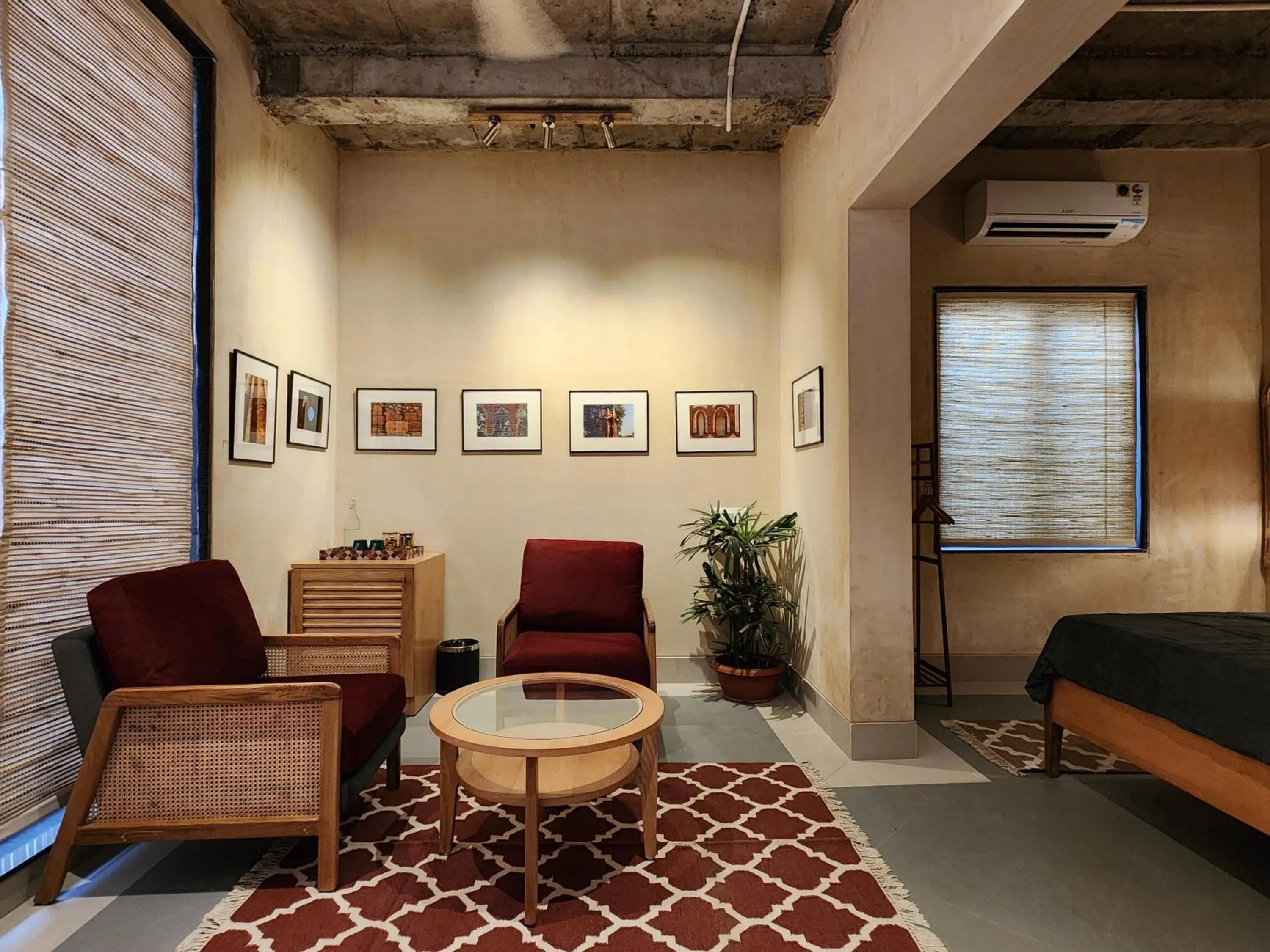 Living room in JHouse near Bhikaji