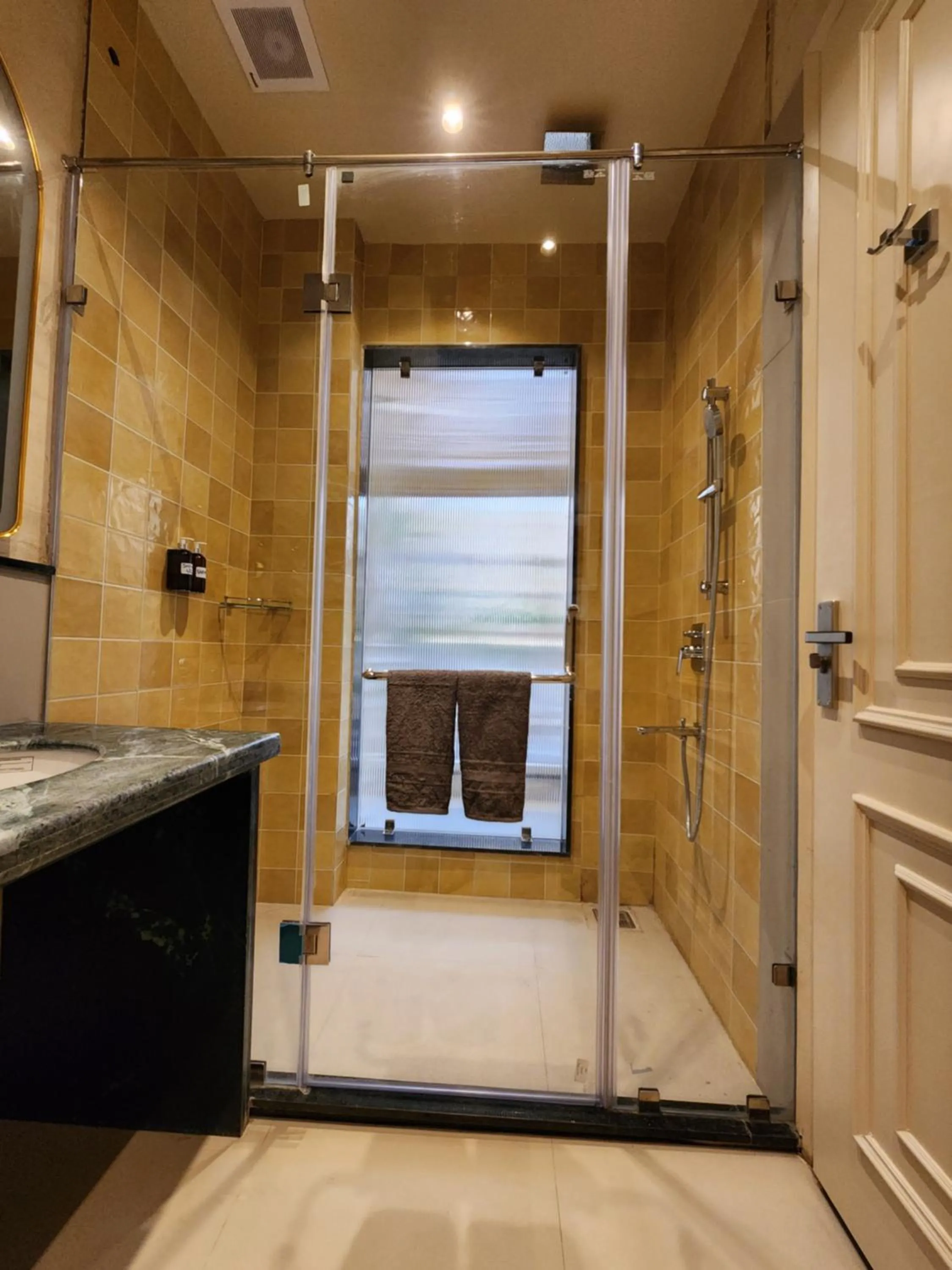 Shower in JHouse near Bhikaji