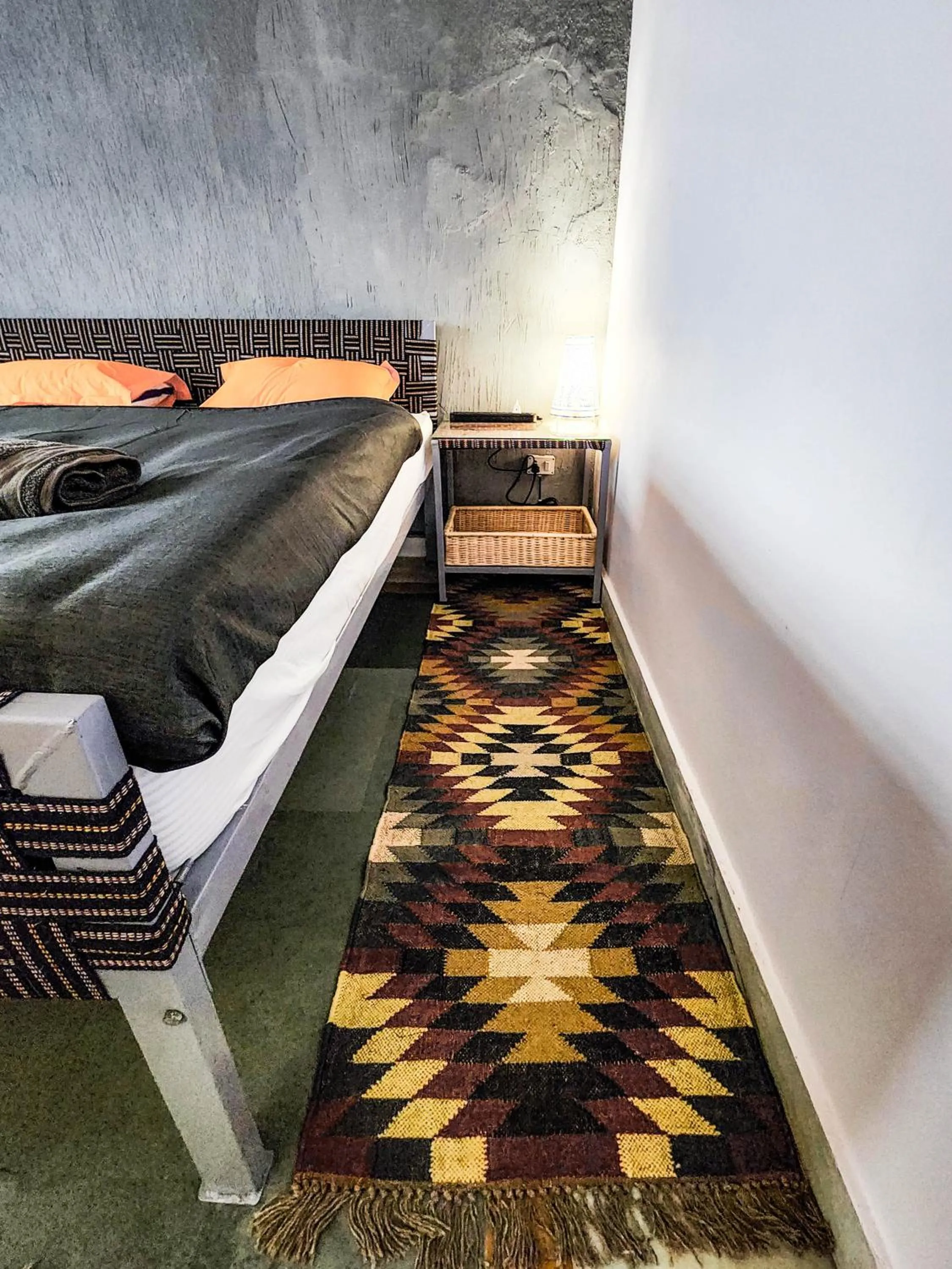 Bed in JHouse near Bhikaji