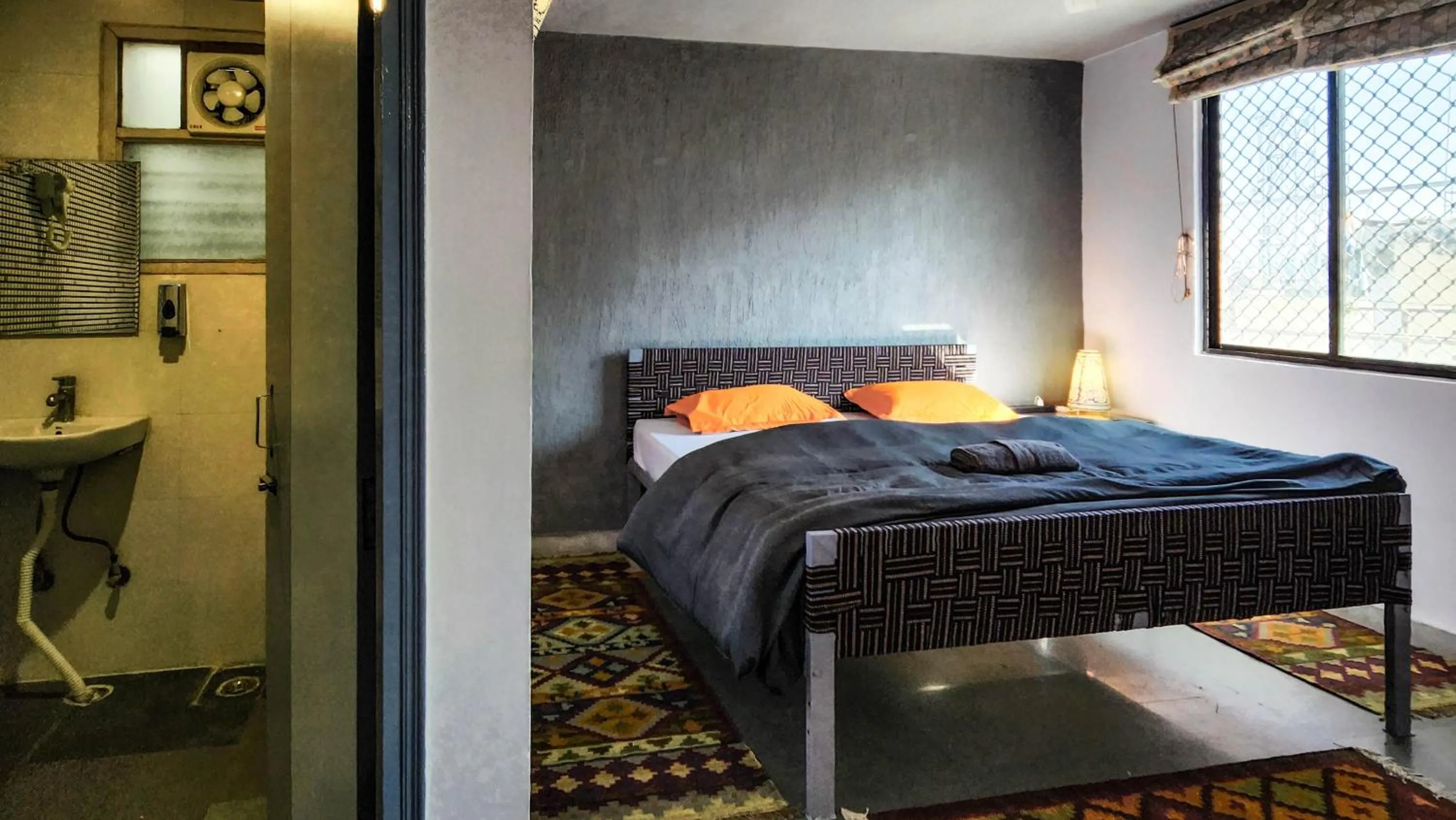 Bedroom, Bed in JHouse near Bhikaji