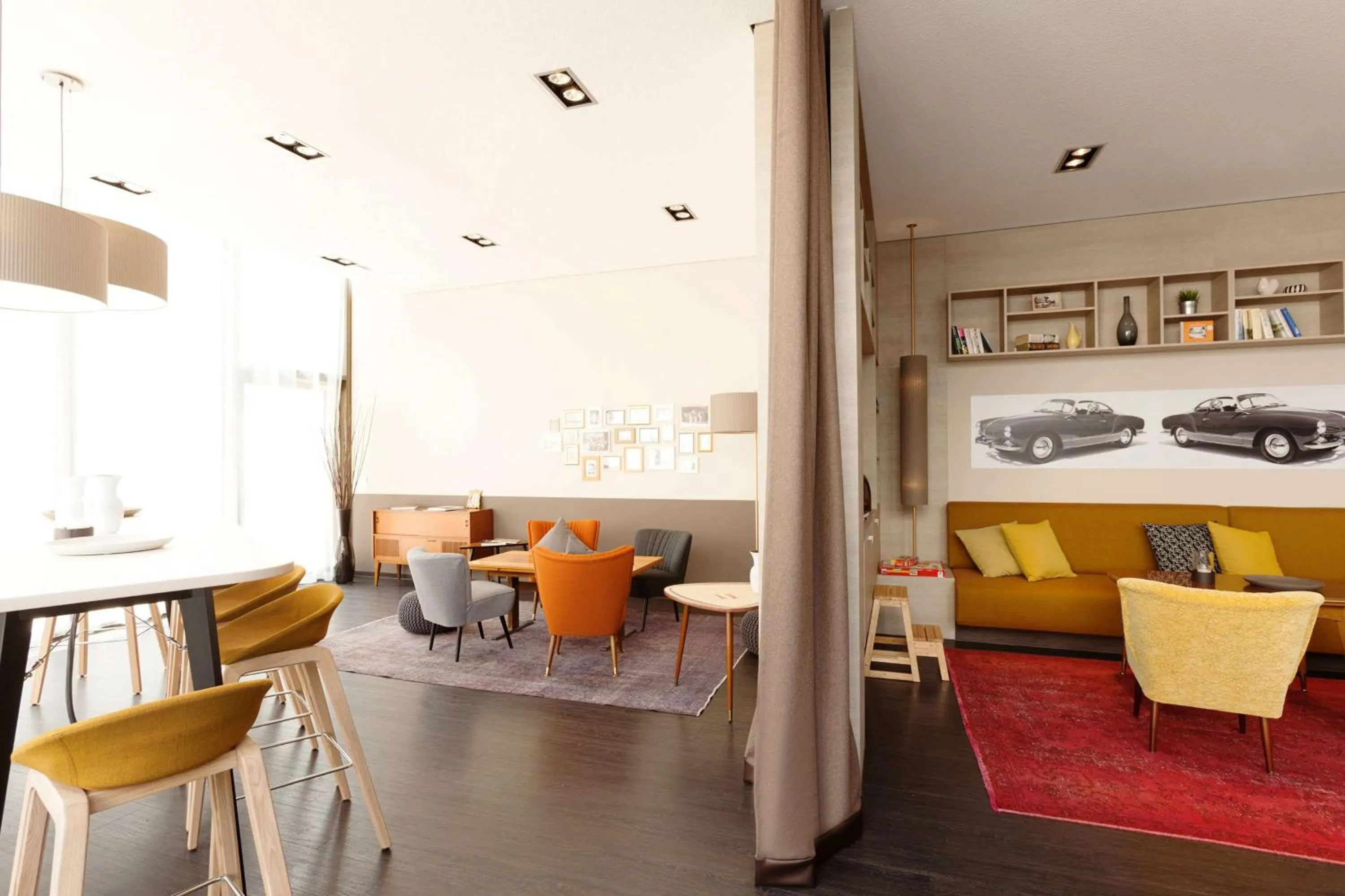 Living room in Vienna House Easy by Wyndham Osnabrück City & Apartments