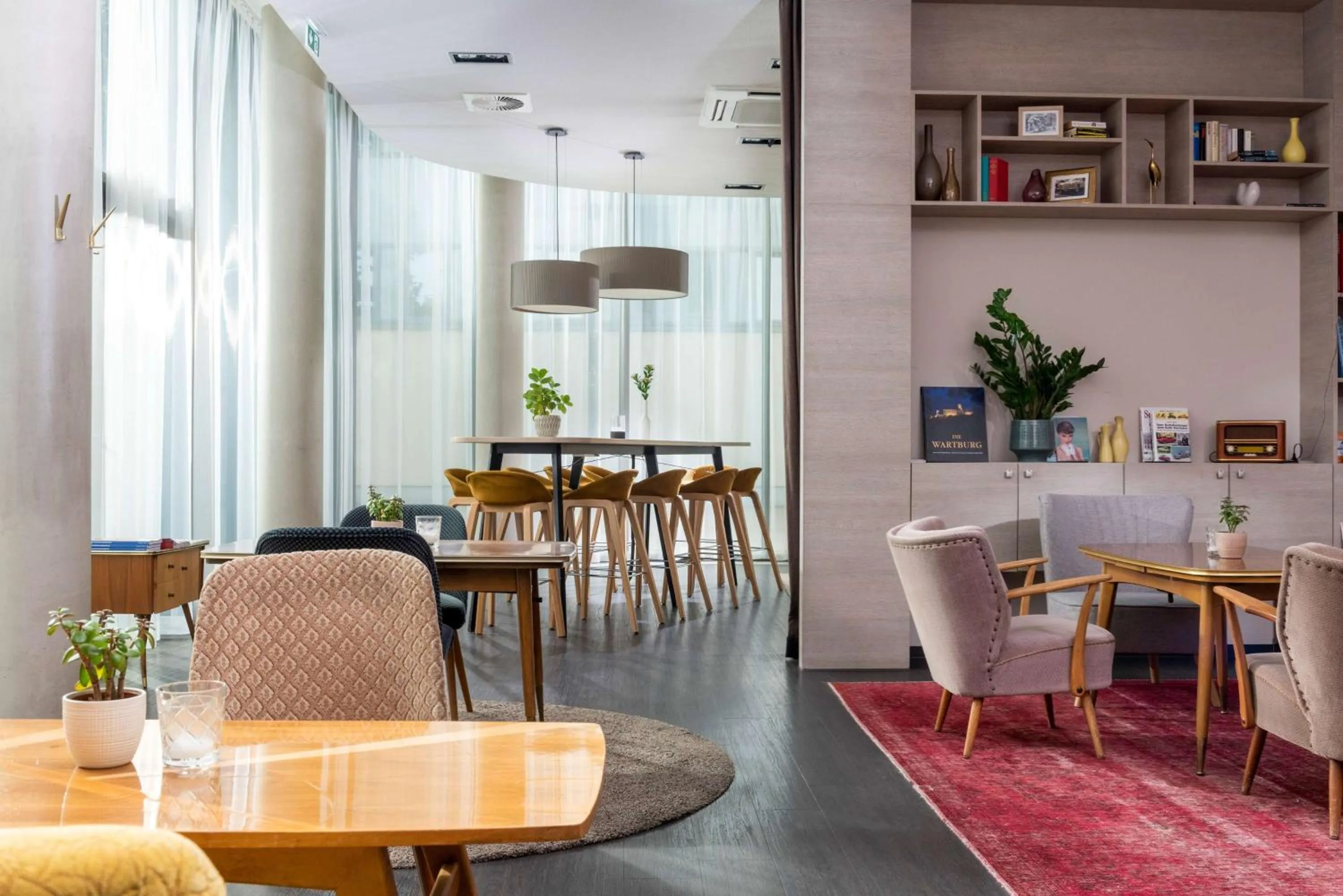 Living room in Vienna House Easy by Wyndham Osnabrück City & Apartments