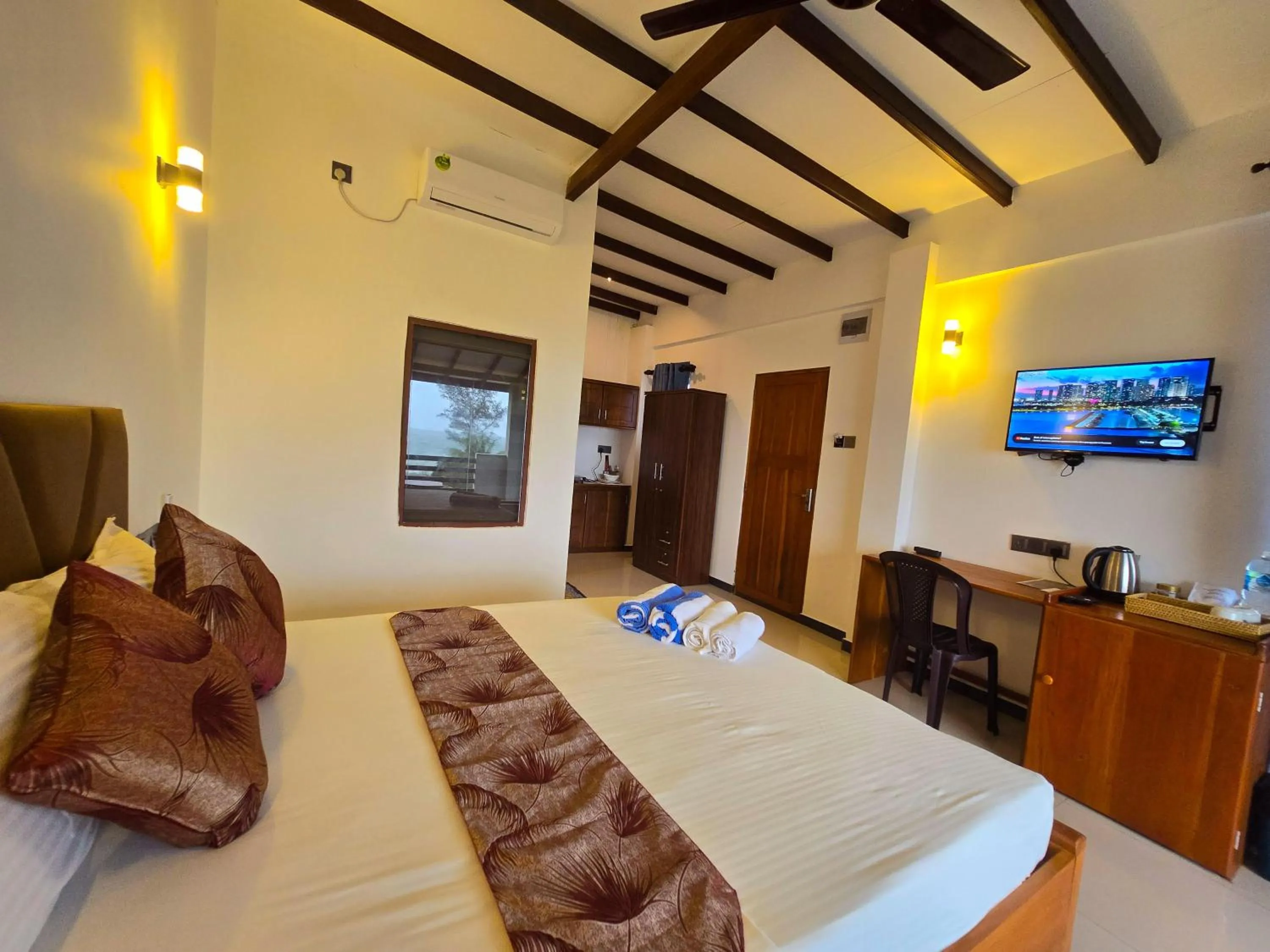 Bed in Ziegler Cottage