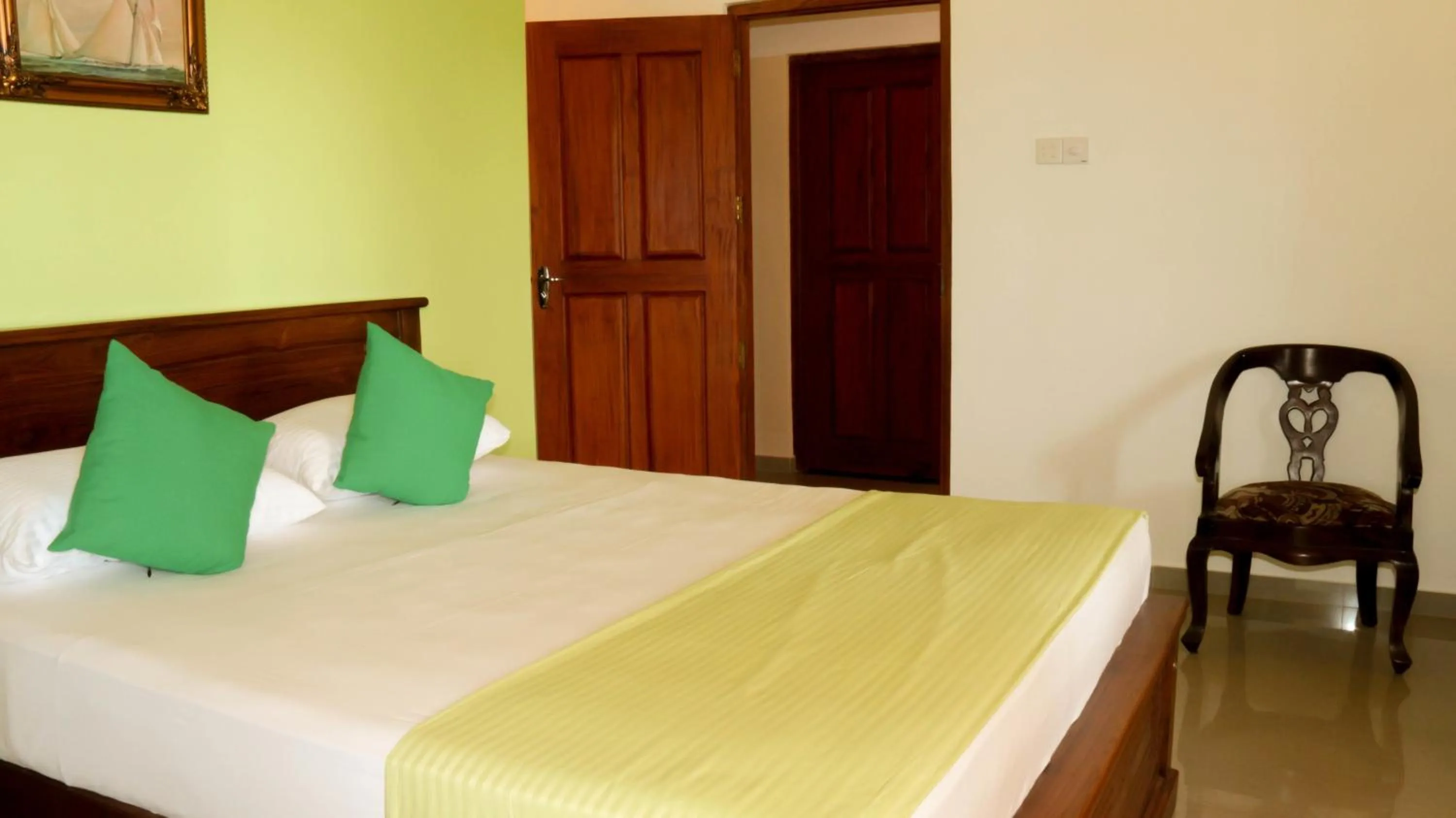 Bed in Ziegler Cottage