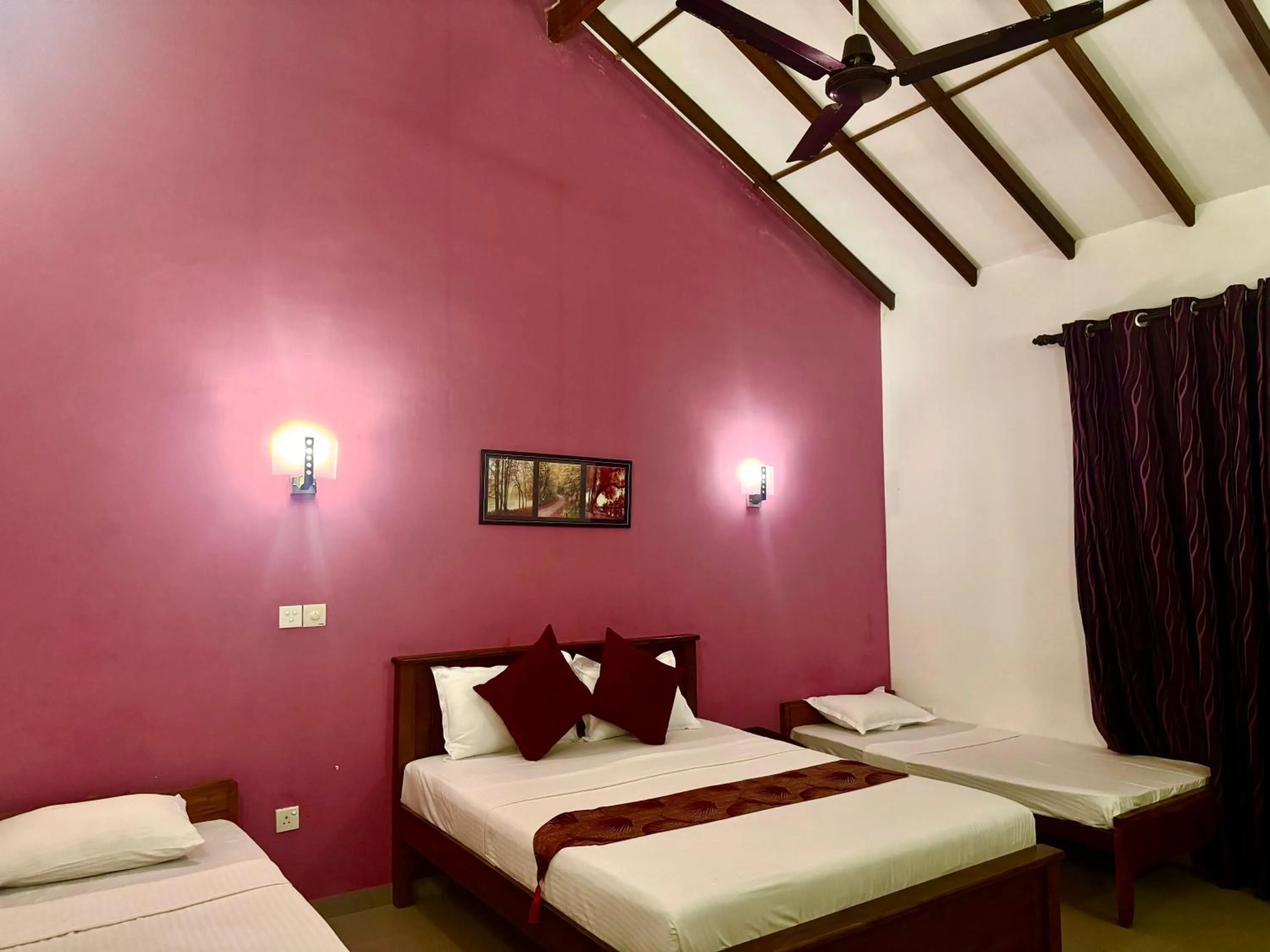 Bed in Ziegler Cottage