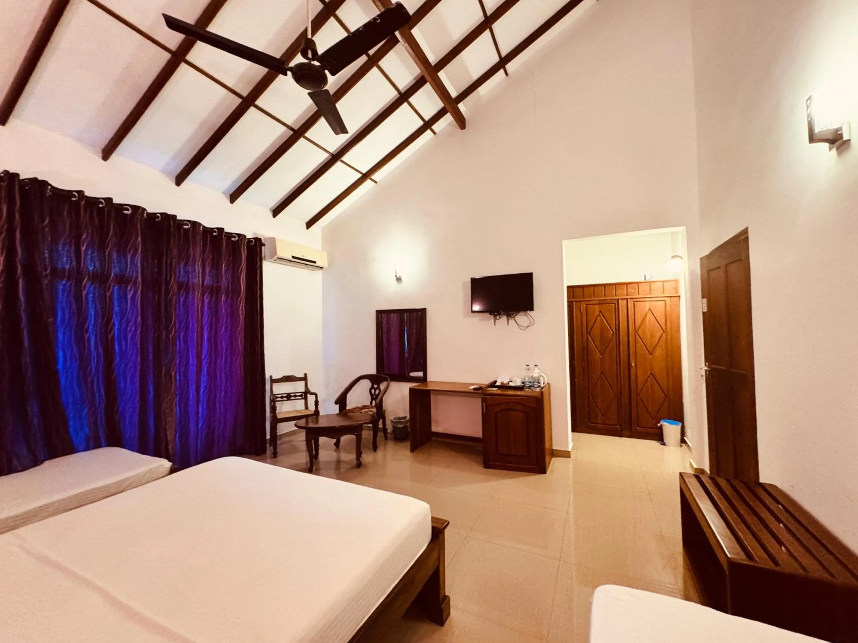 Bed in Ziegler Cottage