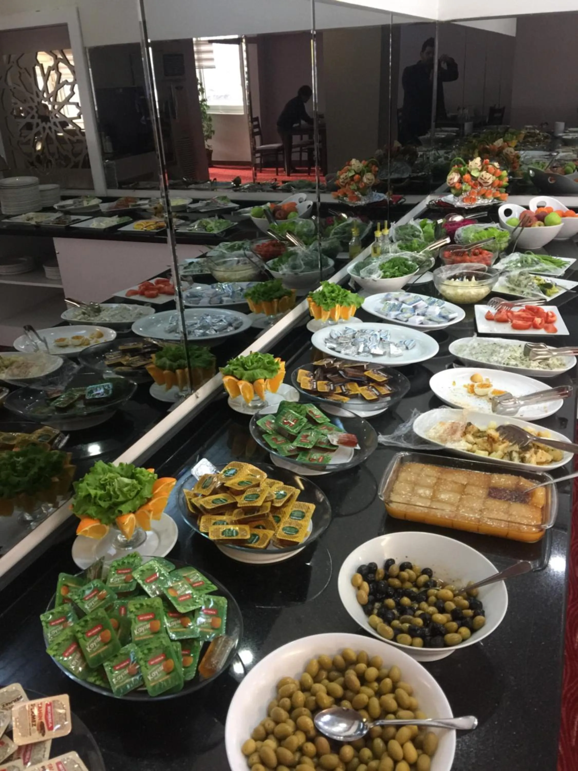 Buffet breakfast in Grand Kayalar Hotel