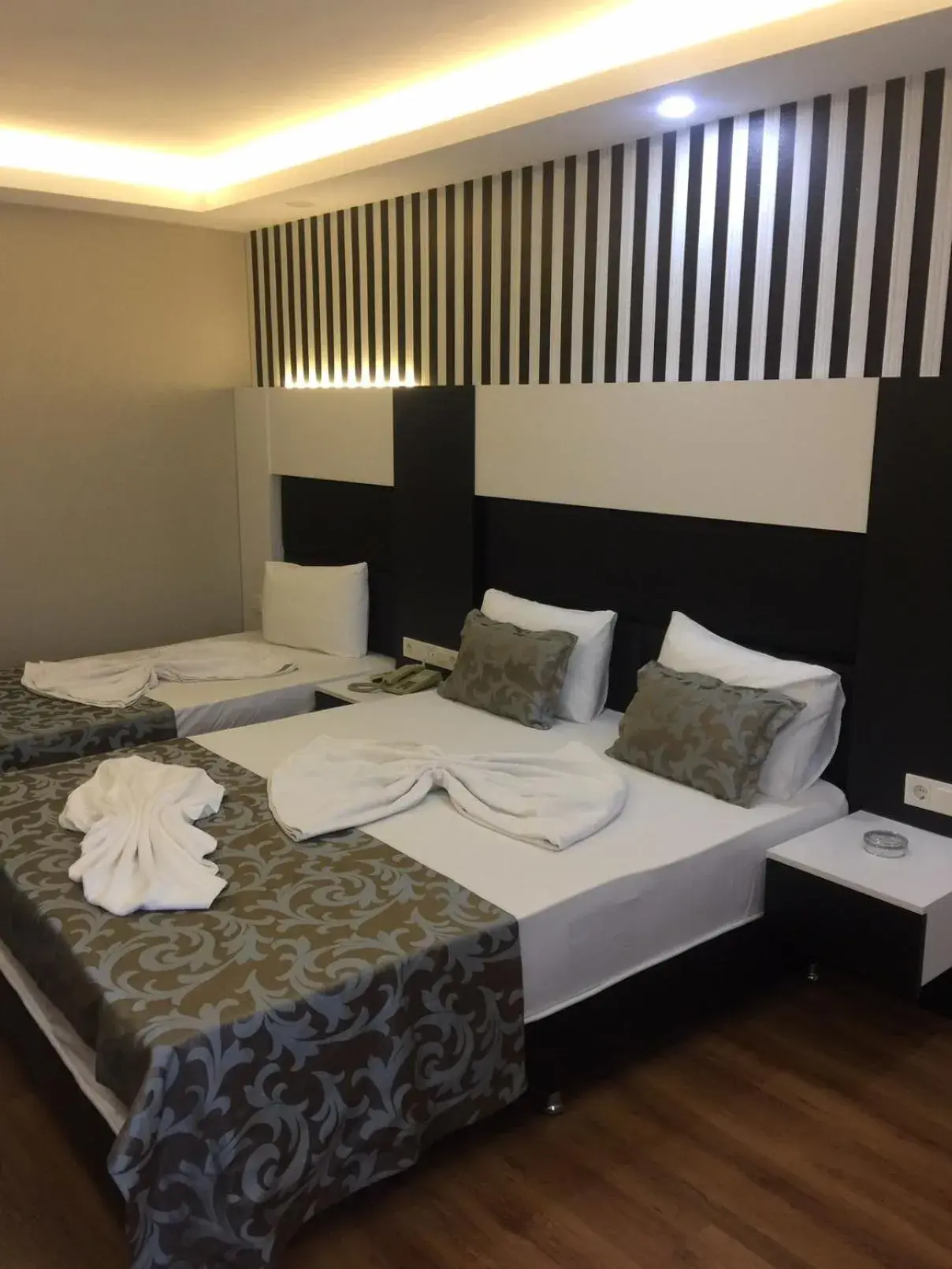 Bed in Grand Kayalar Hotel