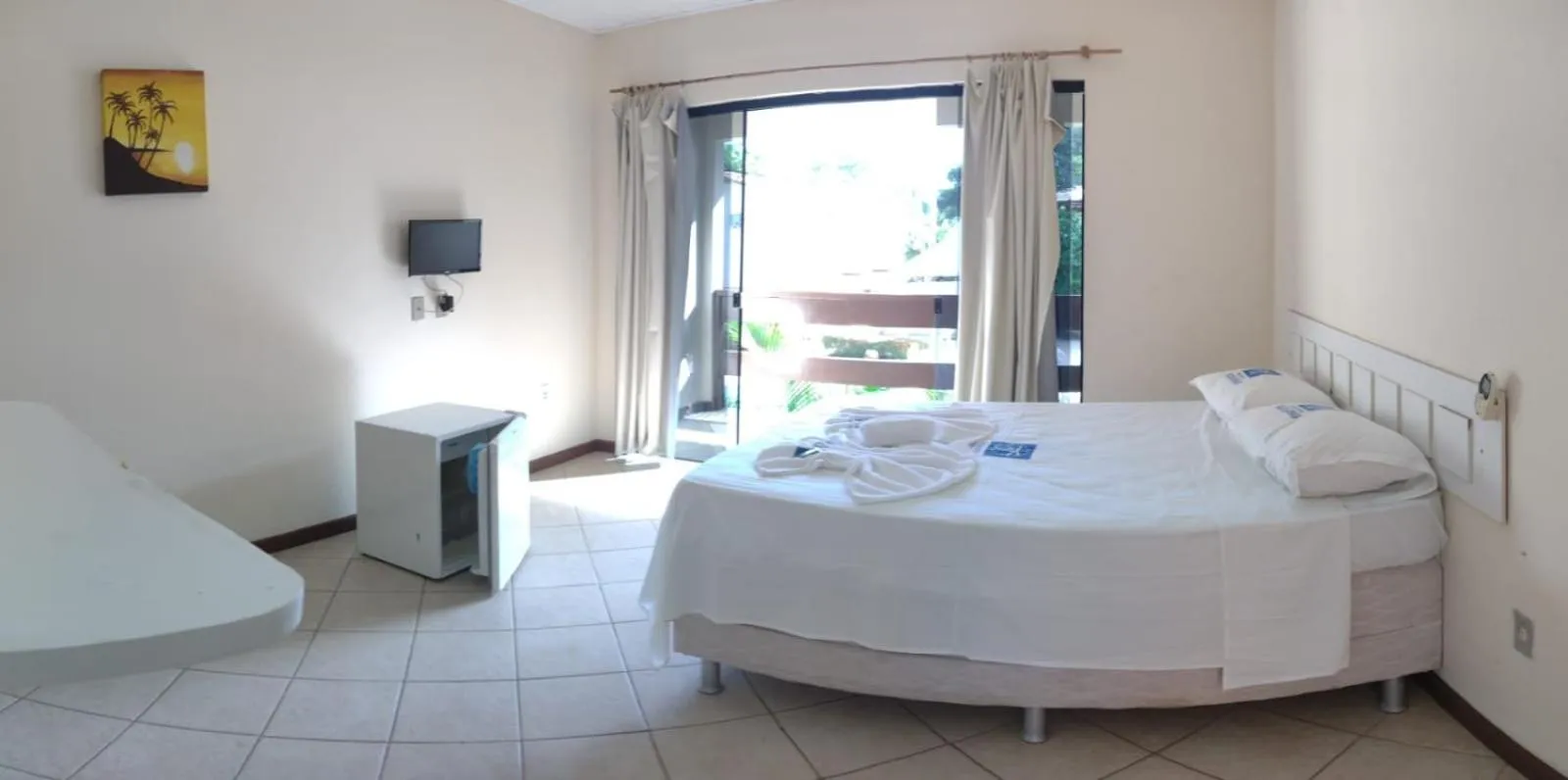 Bed in Pousada Aldeia Mar