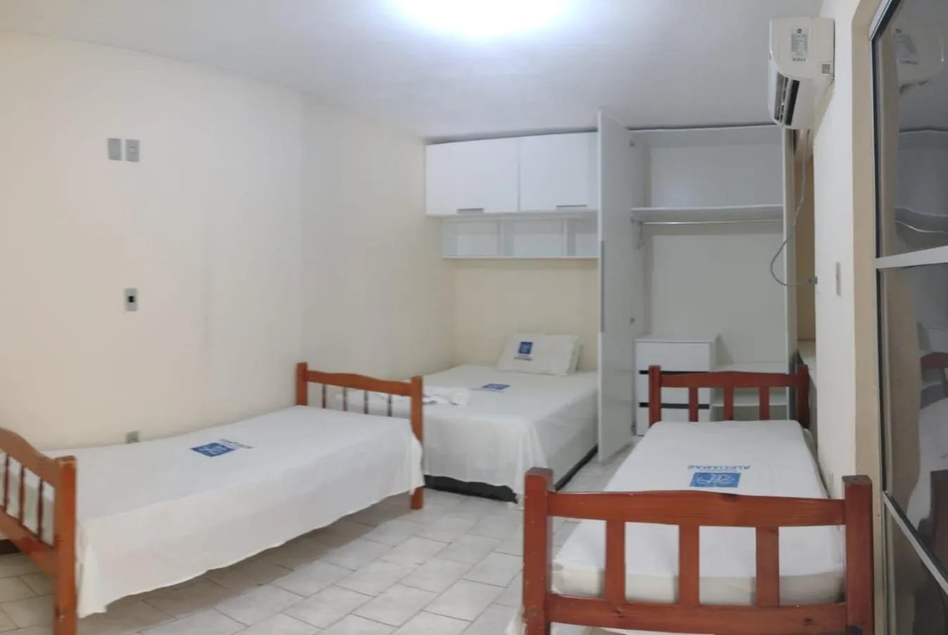 Bed in Pousada Aldeia Mar