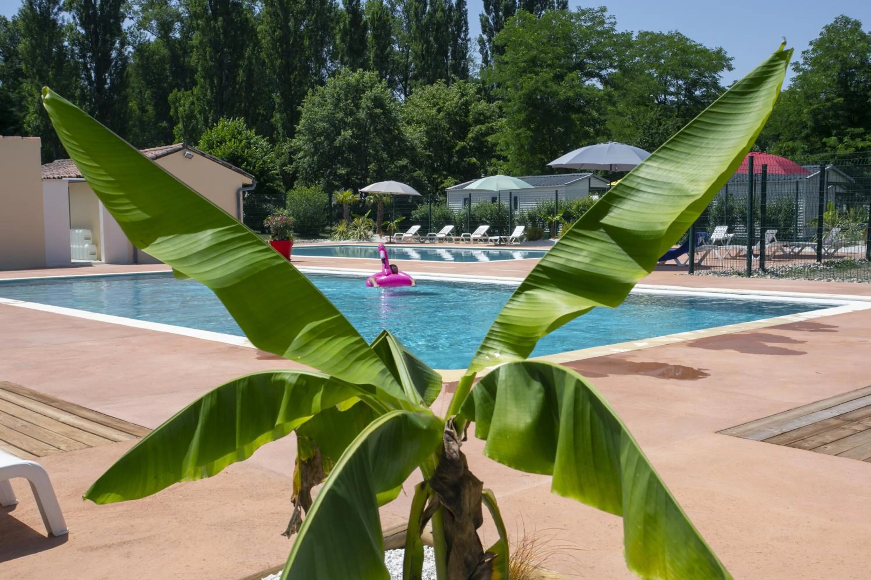 Swimming pool in La Bastide