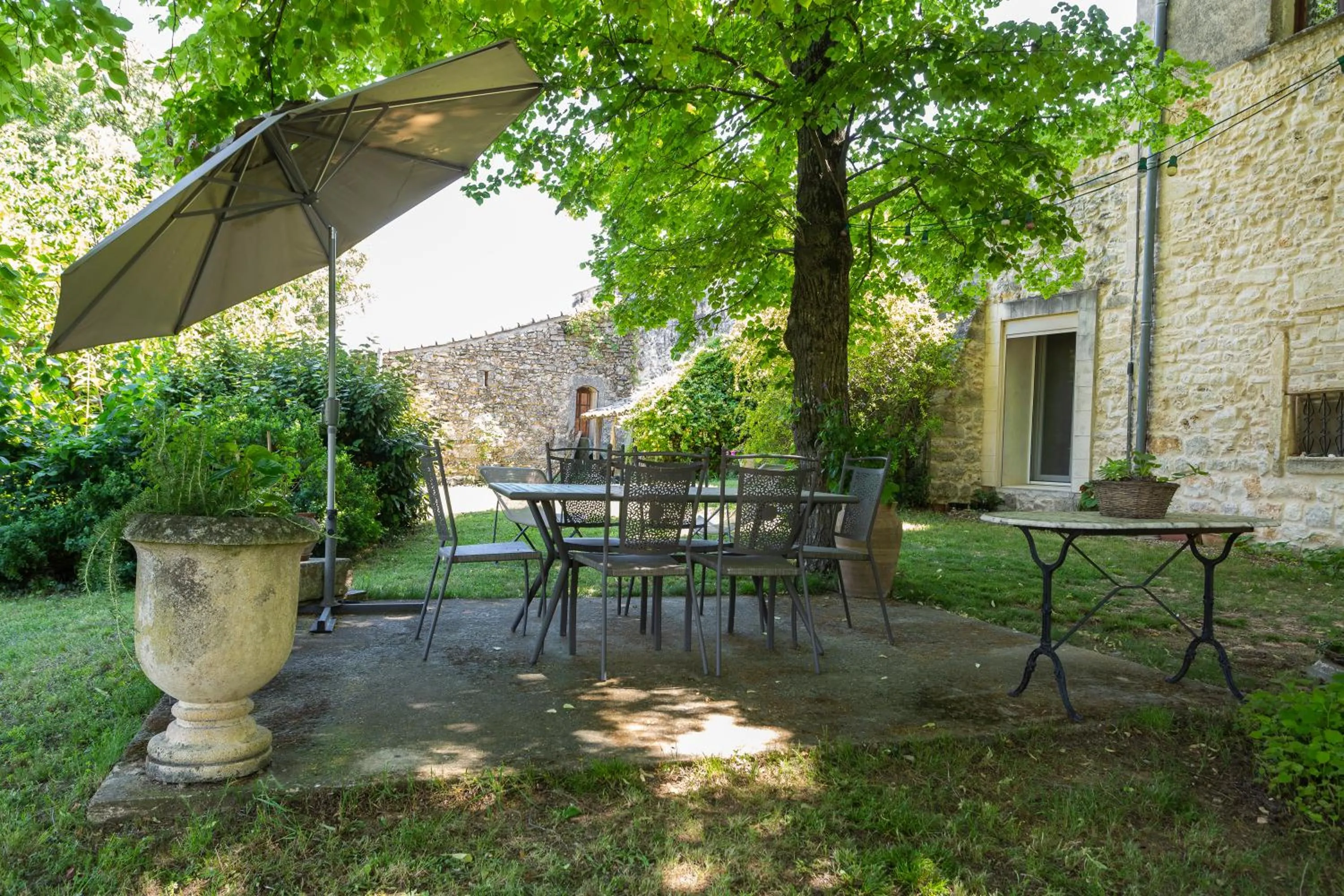 Patio in Mas du Crès