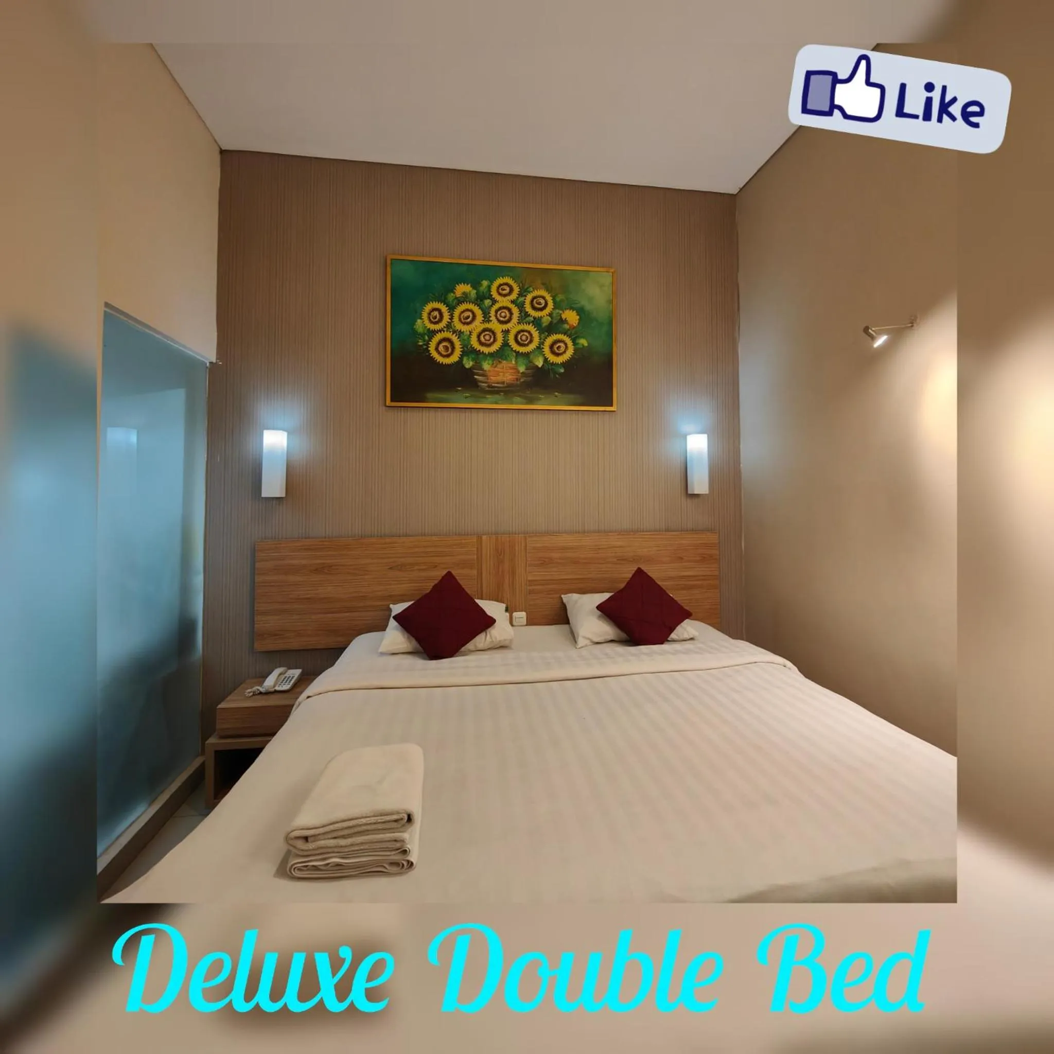Bed in Sunshine Family Homestay near Terminal 1 Juanda Airport