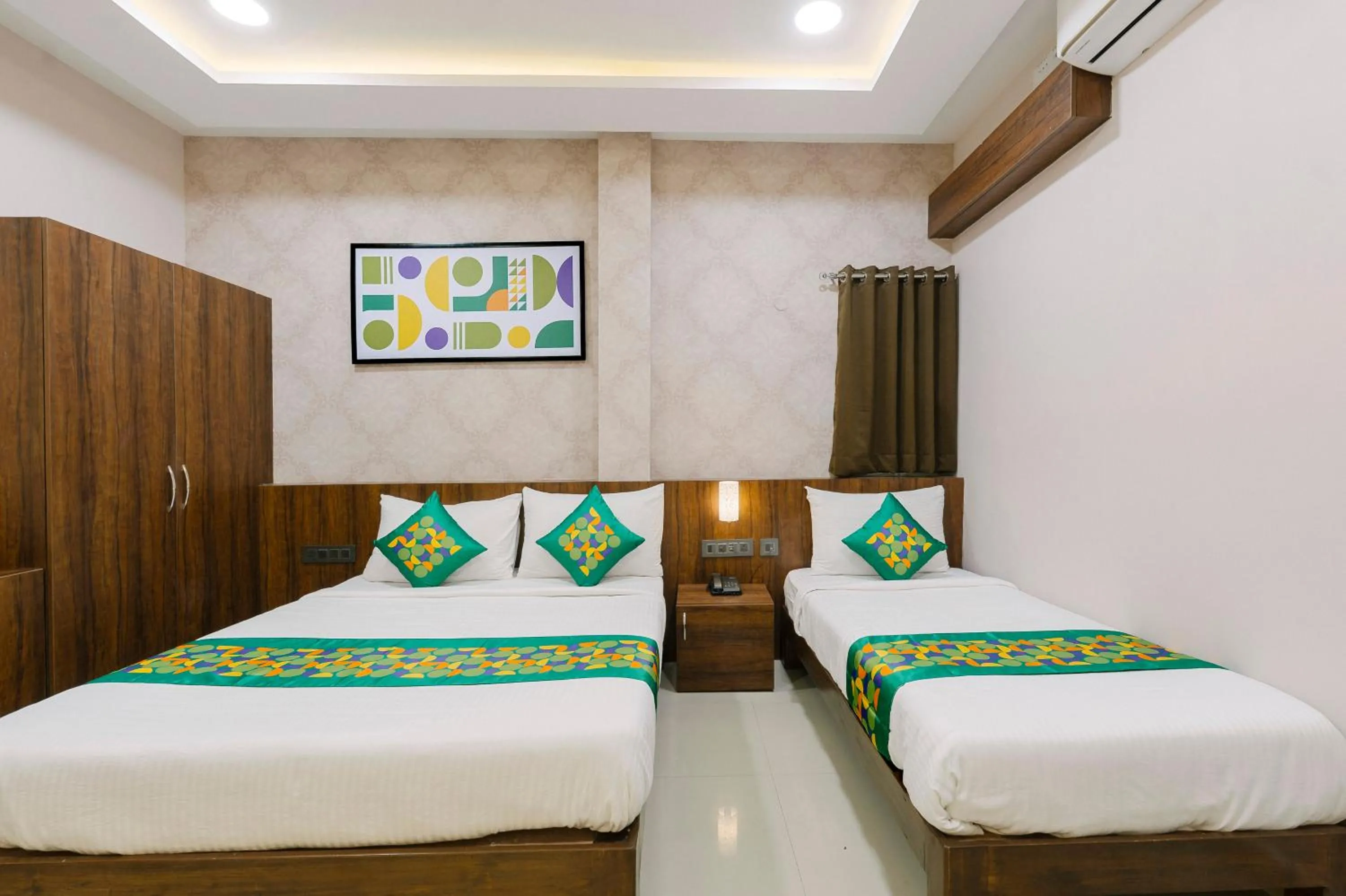 Bedroom, Bed in Treebo RKH Palace