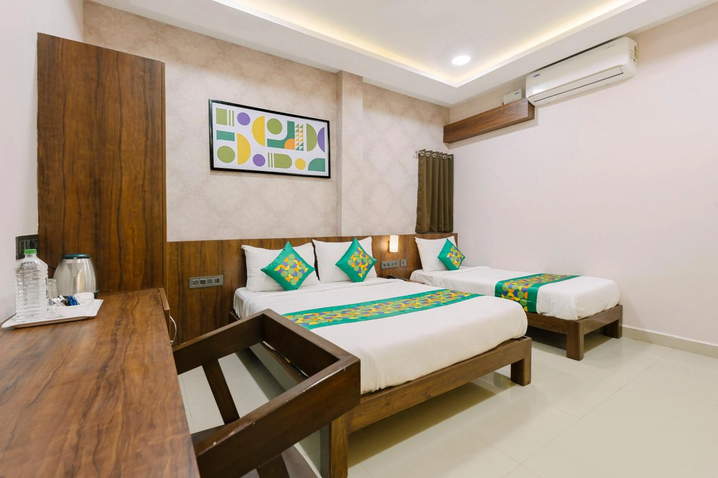 Bedroom, Bed in Treebo RKH Palace