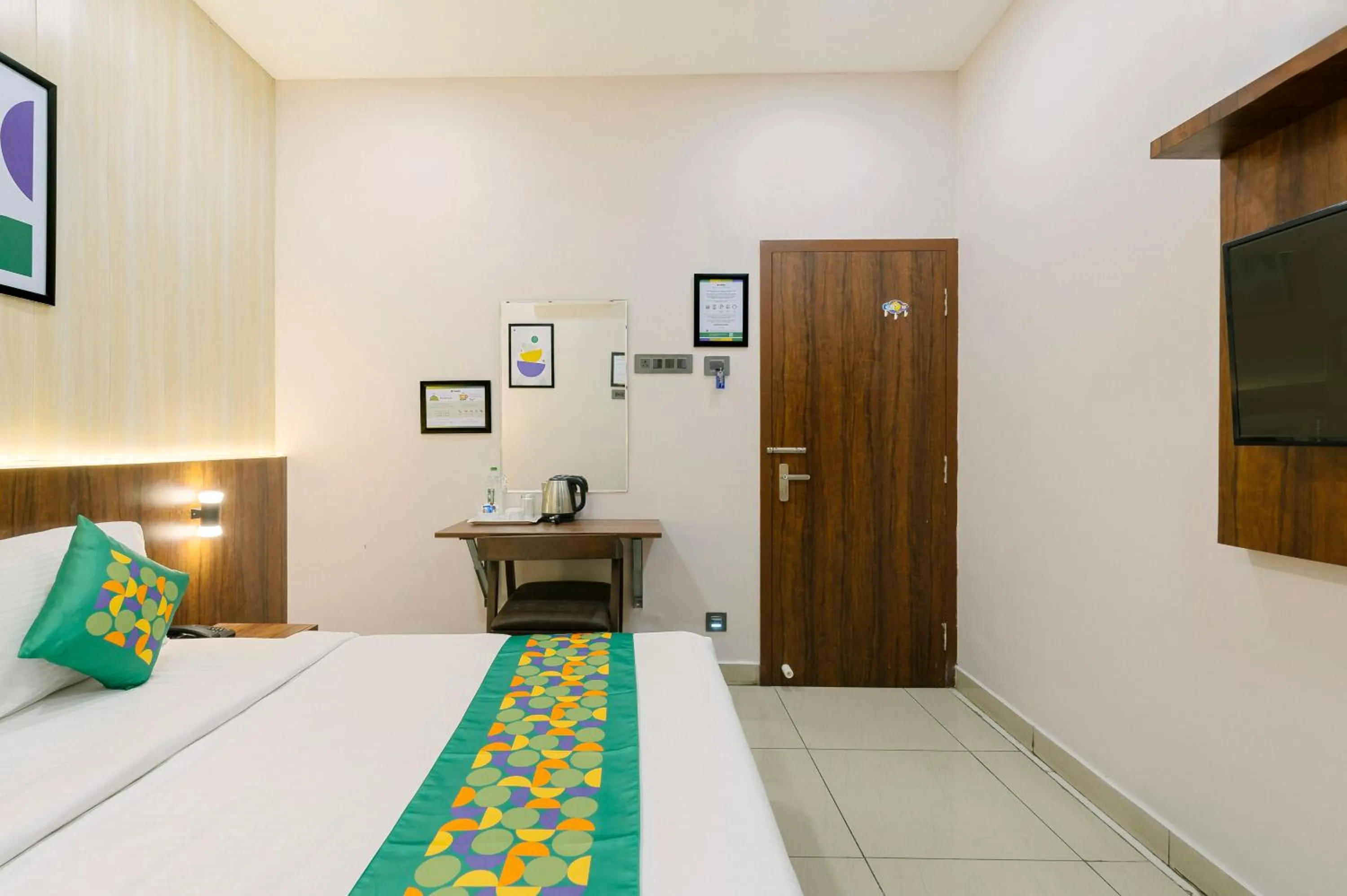 Bedroom, Bed in Treebo RKH Palace