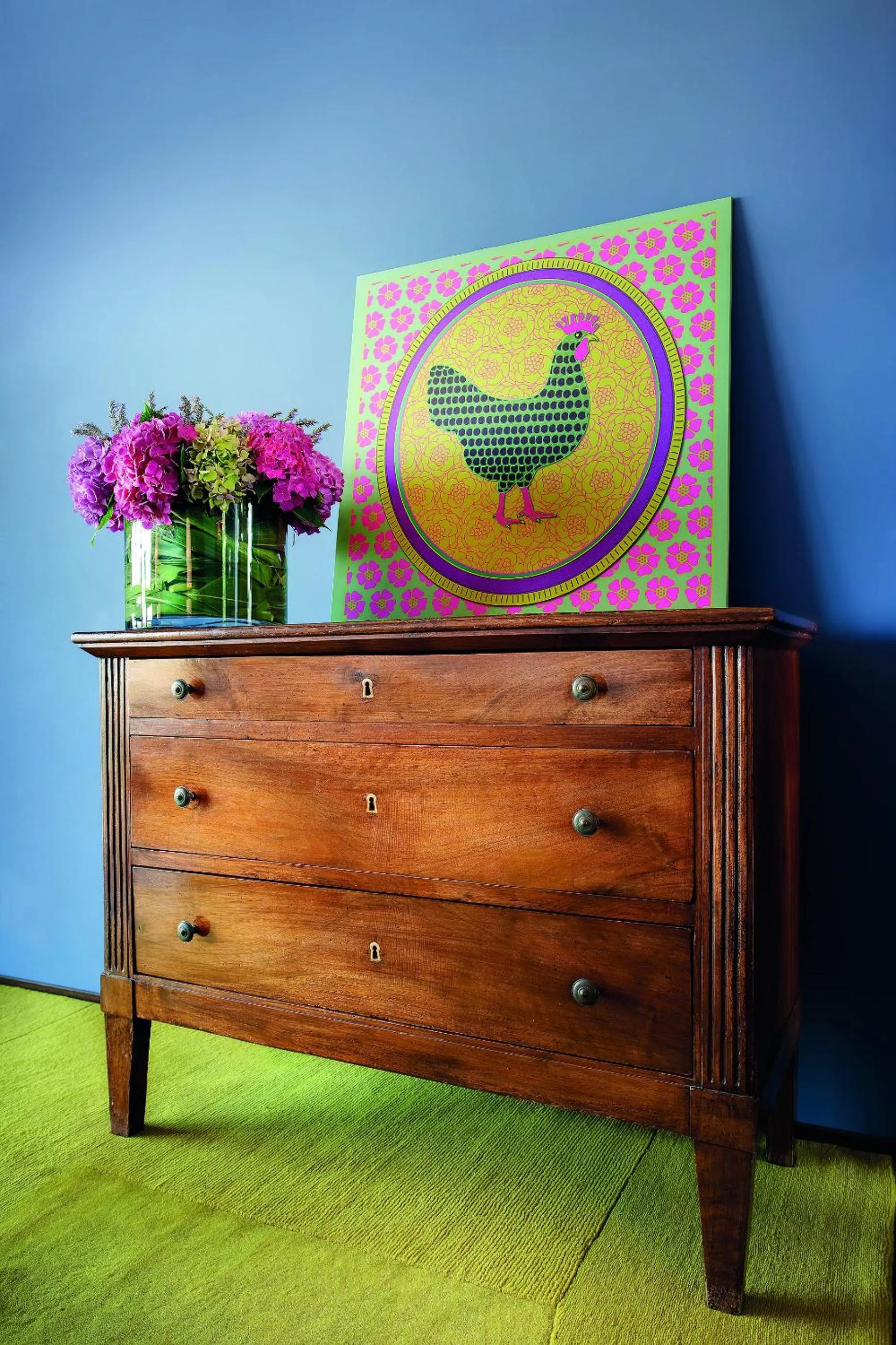 Decorative detail in B&B Puntodivista